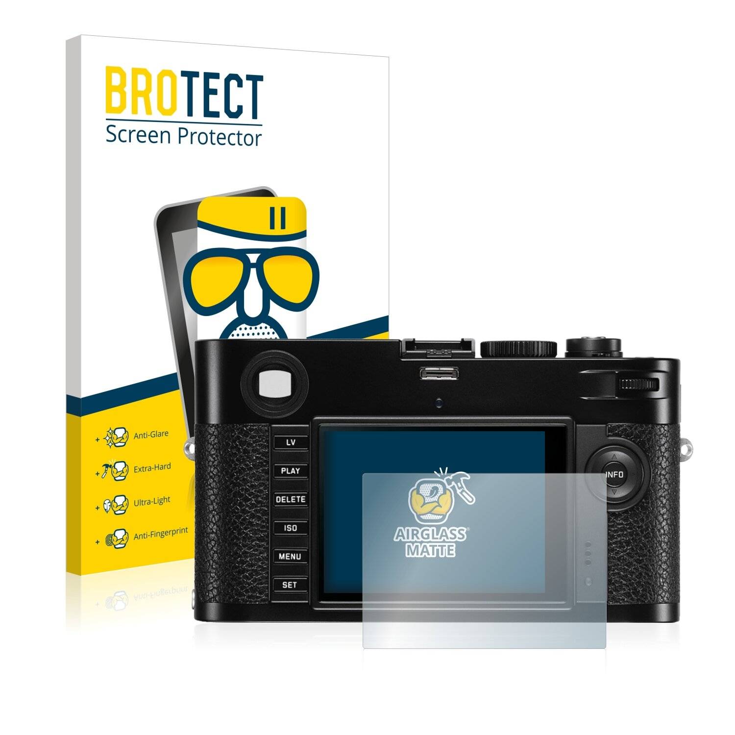 BROTECT AirGlass Matte Schutzglas Folie für Leica M (Typ