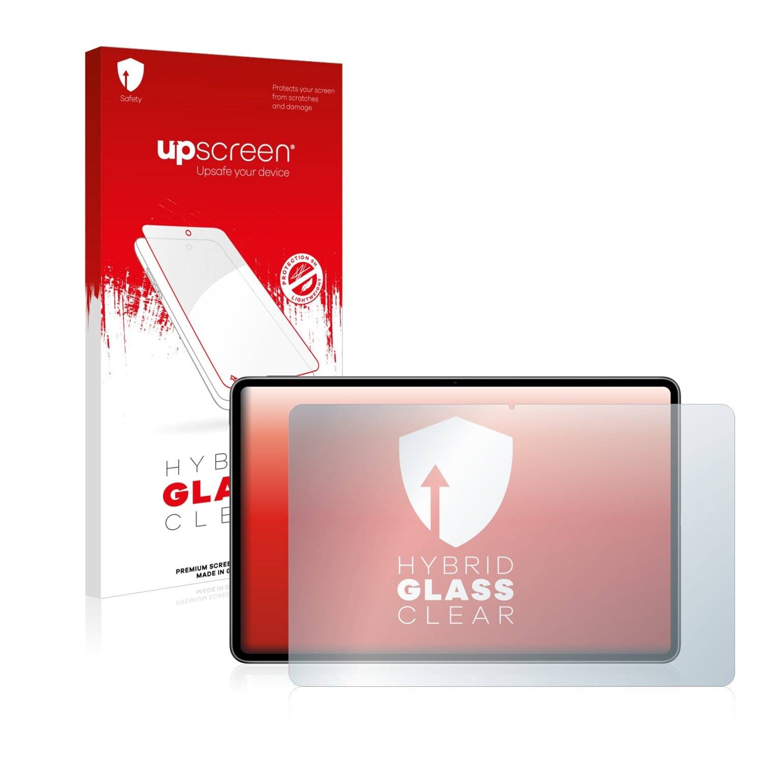 upscreen Hybrid Glass Clear Premium Schutzglas Folie für Huawei MatePad Pro 12.6