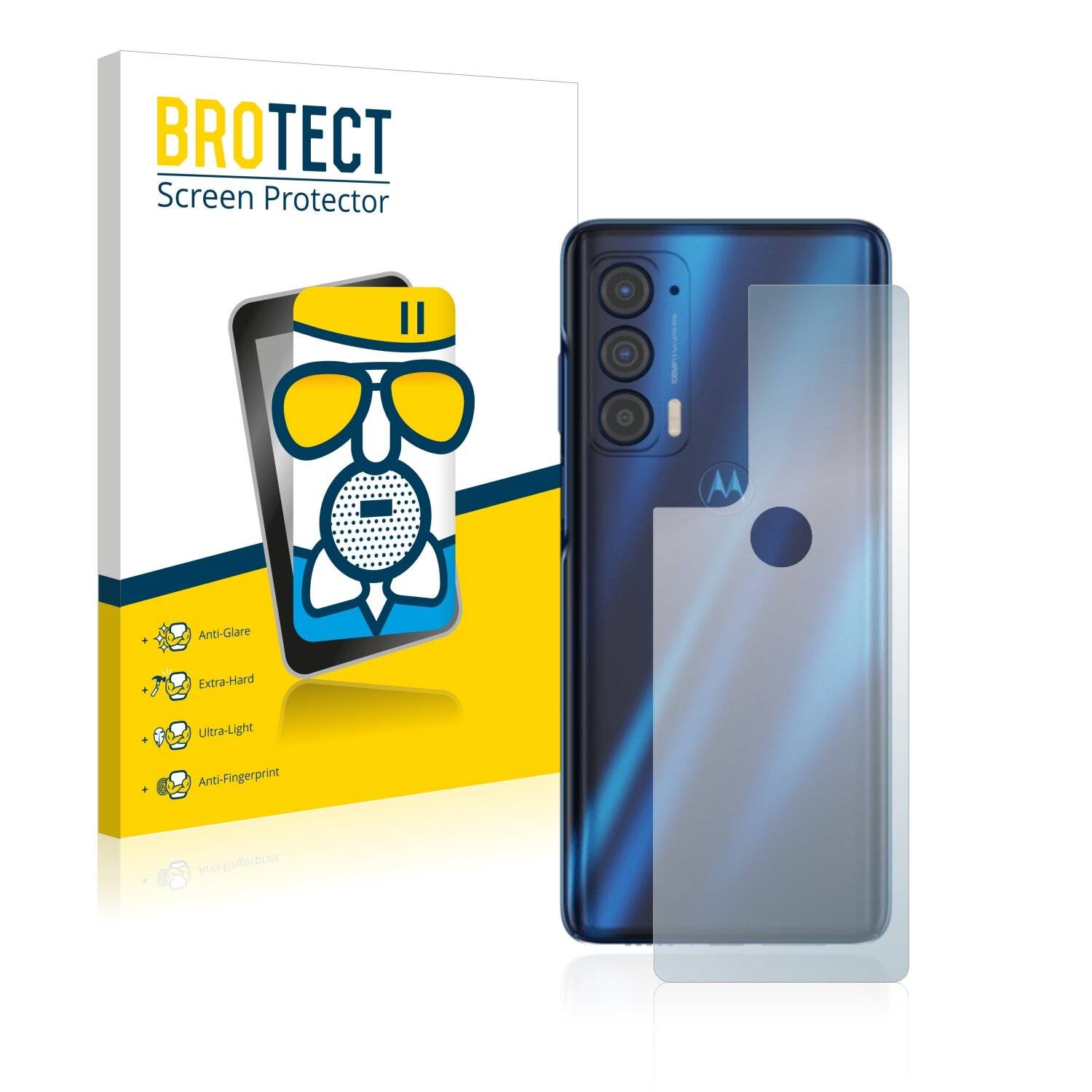 BROTECT AirGlass Matte Schutzglas Folie für Motorola Edge (2021)