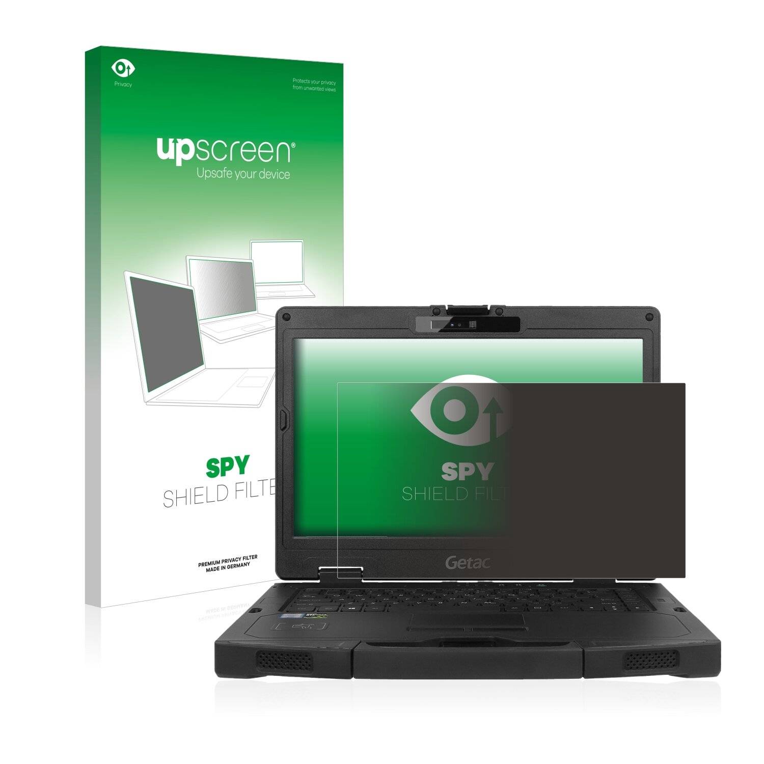 upscreen Spy Shield Filter Premium Blickschutzfilter für Getac