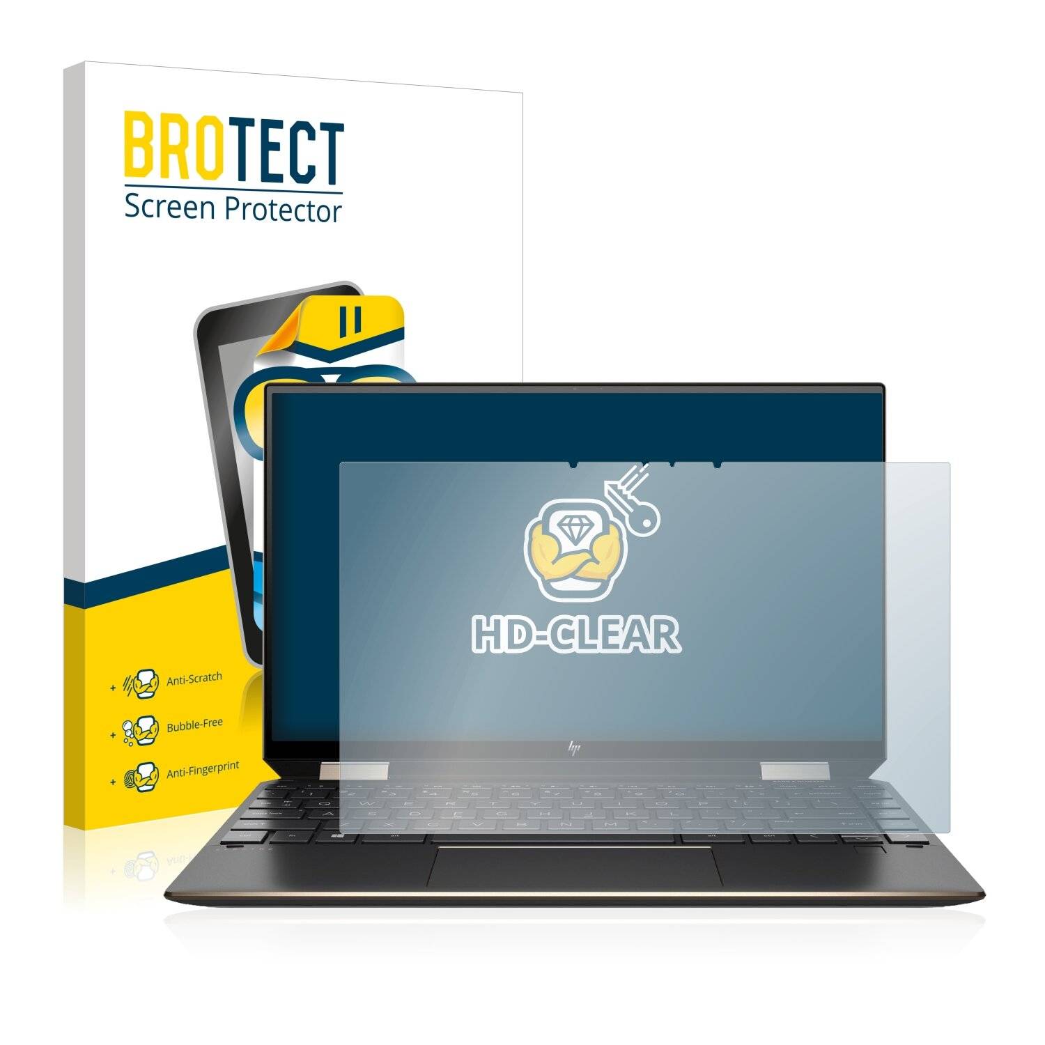 BROTECT HD-Clear Displayschutzfolie für HP Spectre