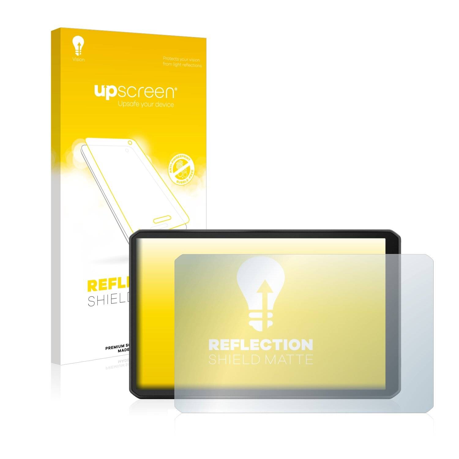 upscreen Reflection Shield Matte Premium Displayschutzfolie für Garmin Vieo RV
