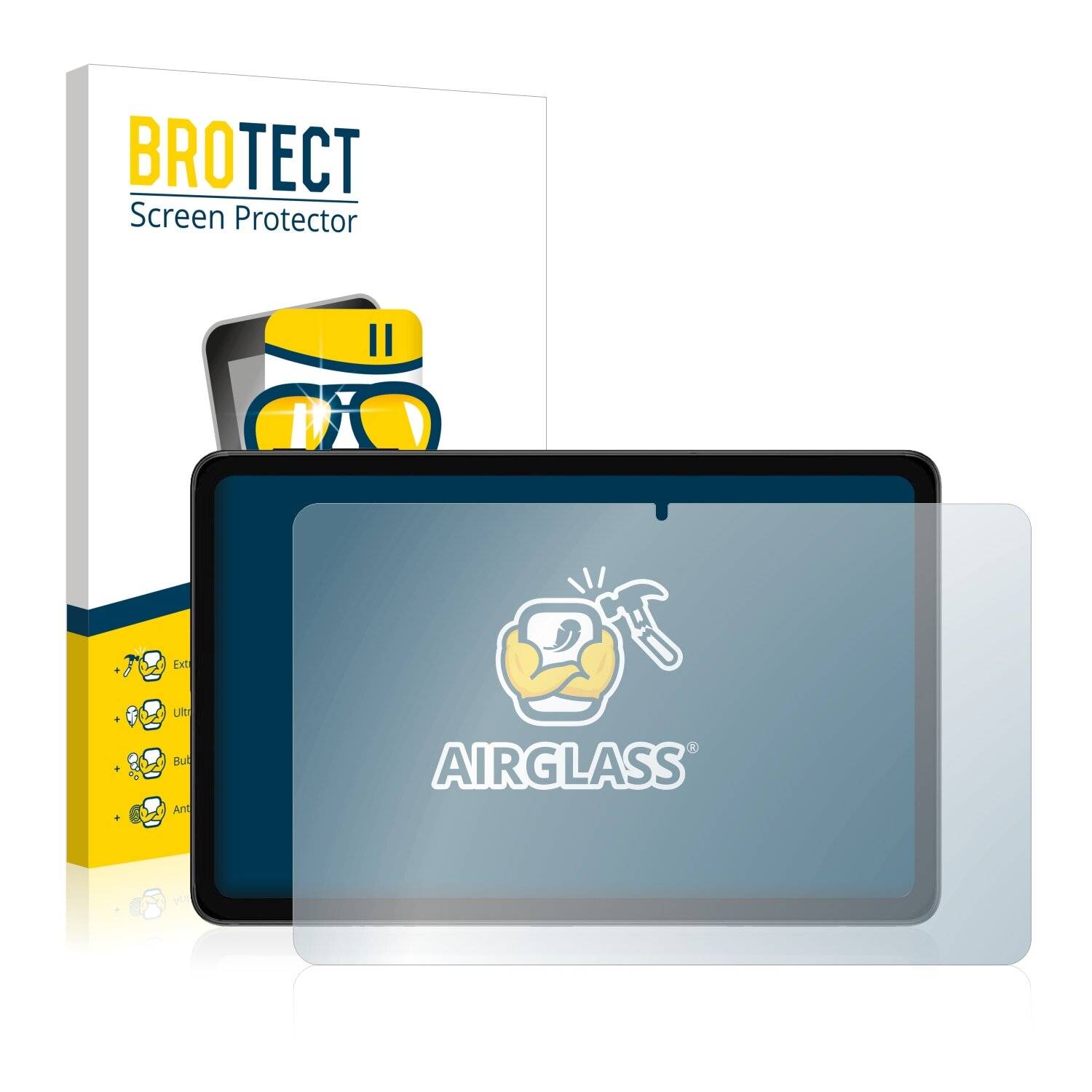 BROTECT AirGlass Schutzglas Folie für Alldocube iPlay 40