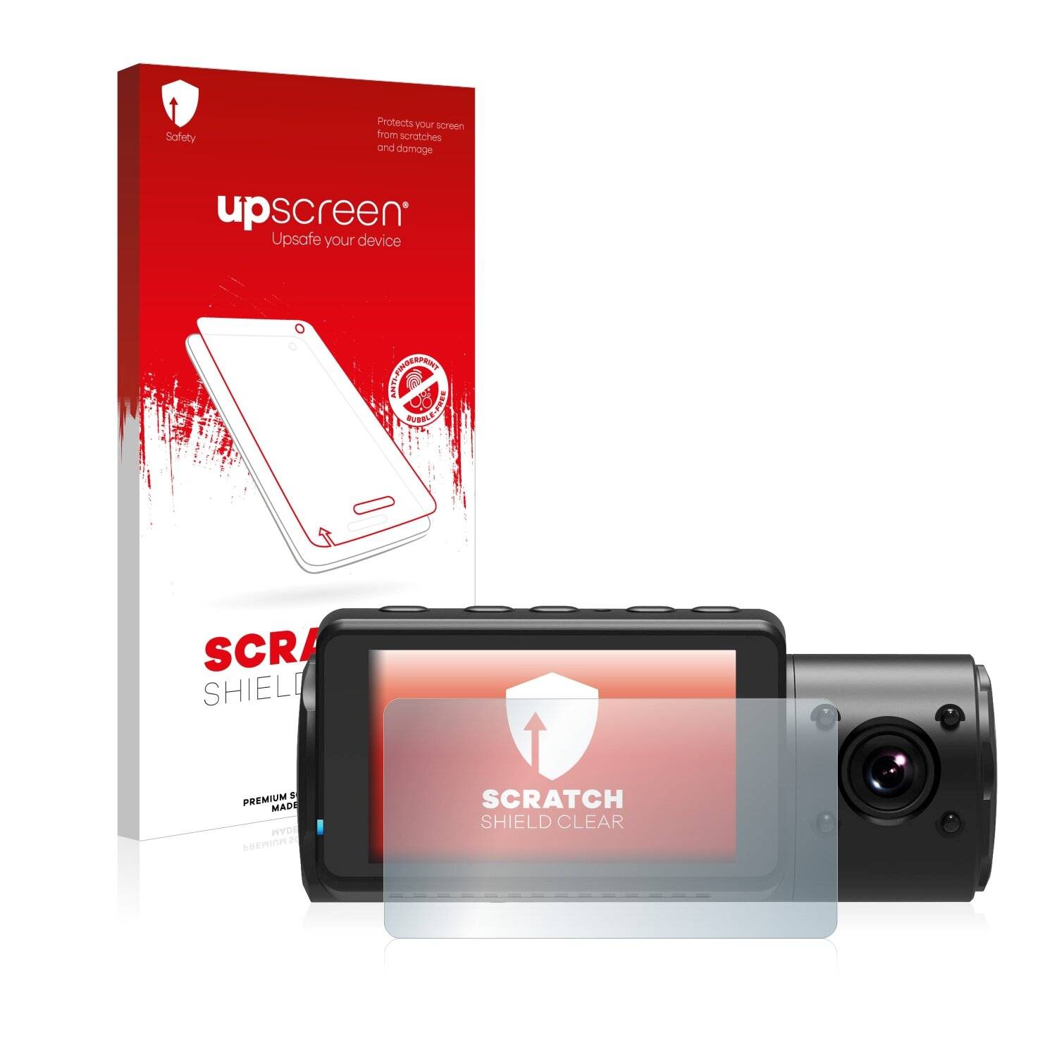 upscreen Scratch Shield Clear Premium Displayschutzfolie für Vantrue
