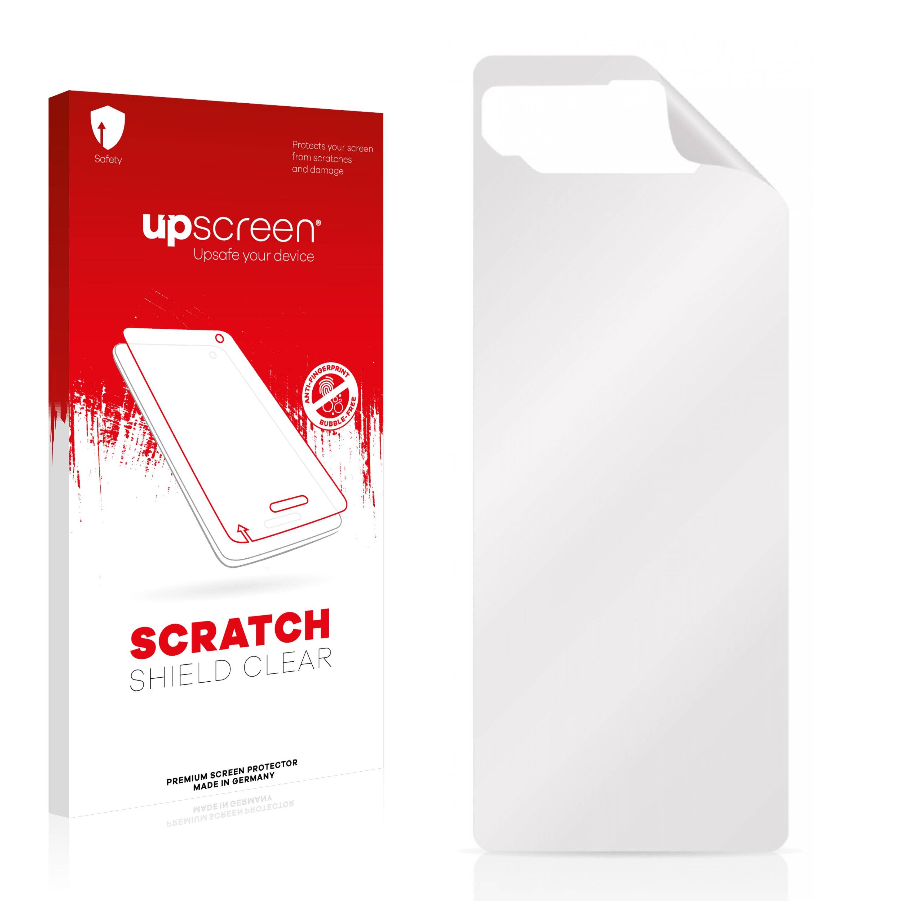 upscreen Scratch Shield Clear Premium Displayschutzfolie für Asus ROG Phone 5 Pro