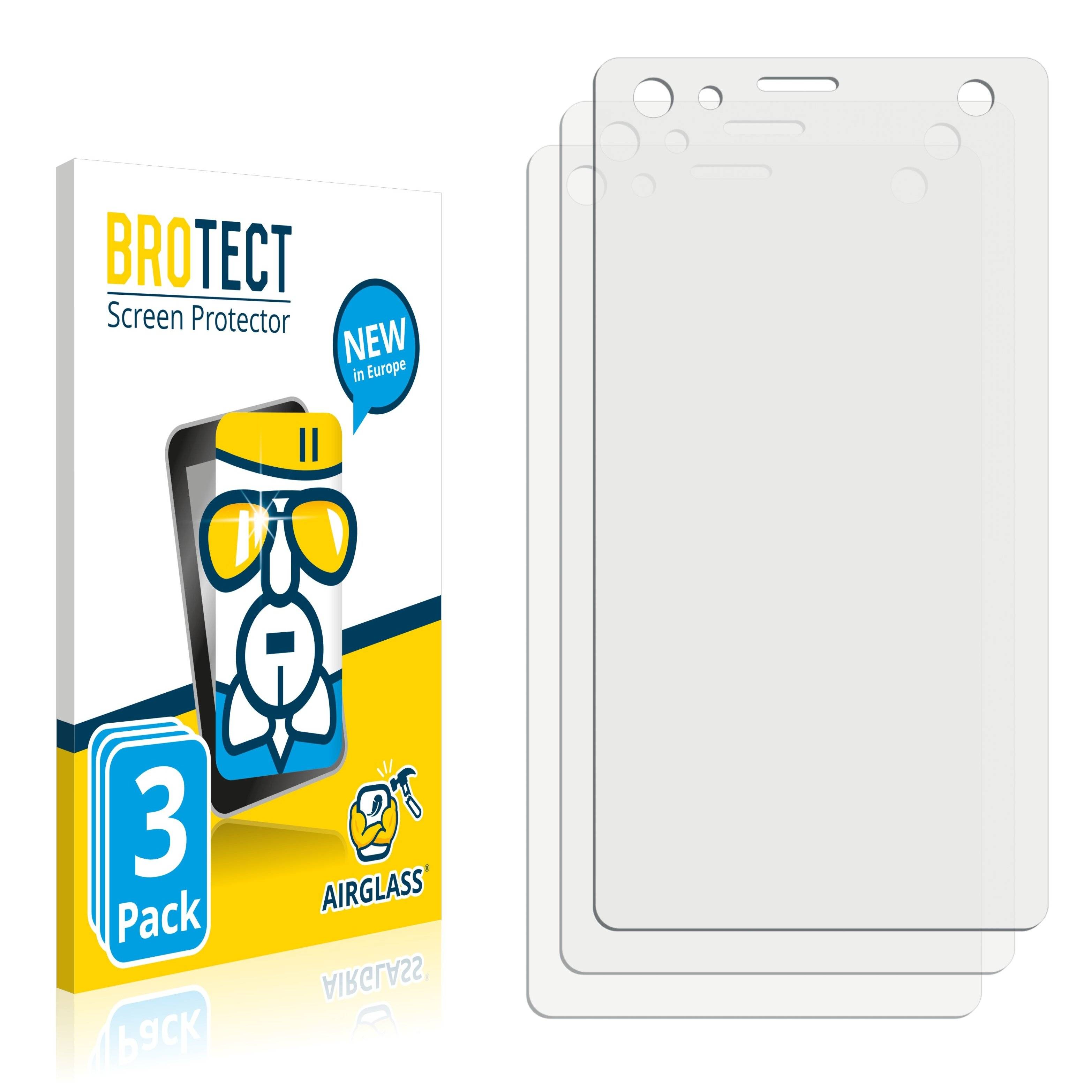 3x BROTECT AirGlass Schutzglas Folie für Rfinder B1 DMR 4G /