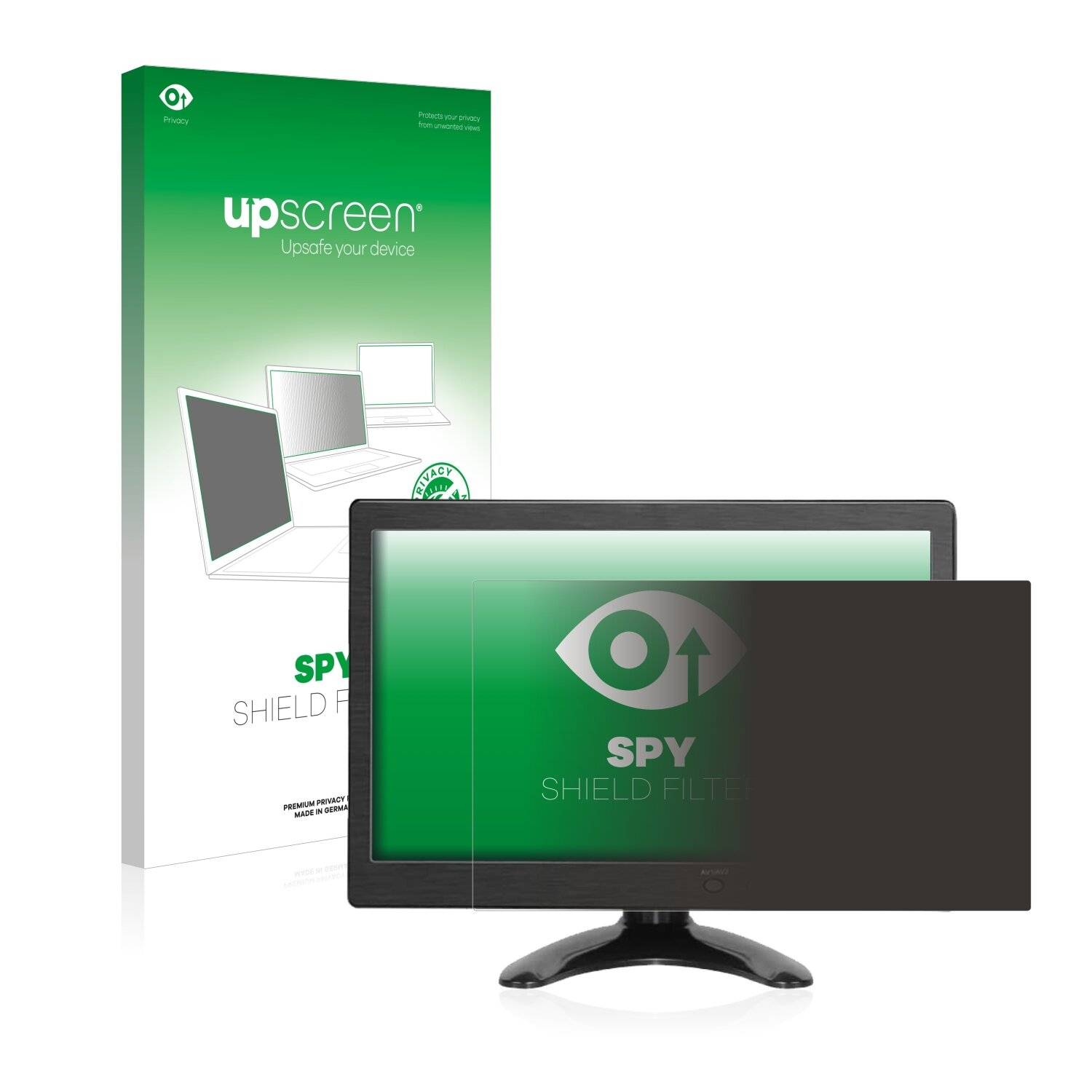 upscreen Spy Shield Filter Premium Blickschutzfilter für Kenowa Portable Touch Monitor