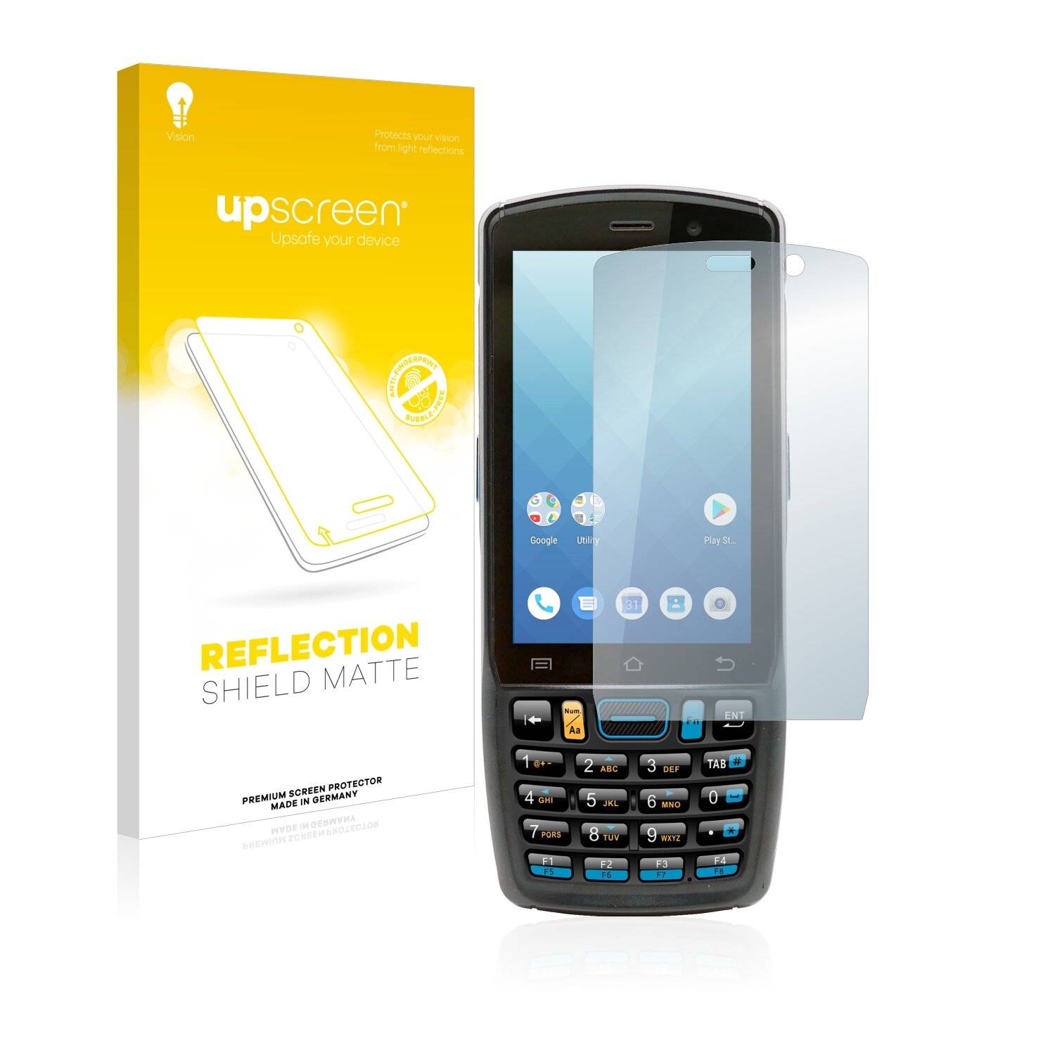 upscreen Reflection Shield Matte Premium Displayschutzfolie für Unitech