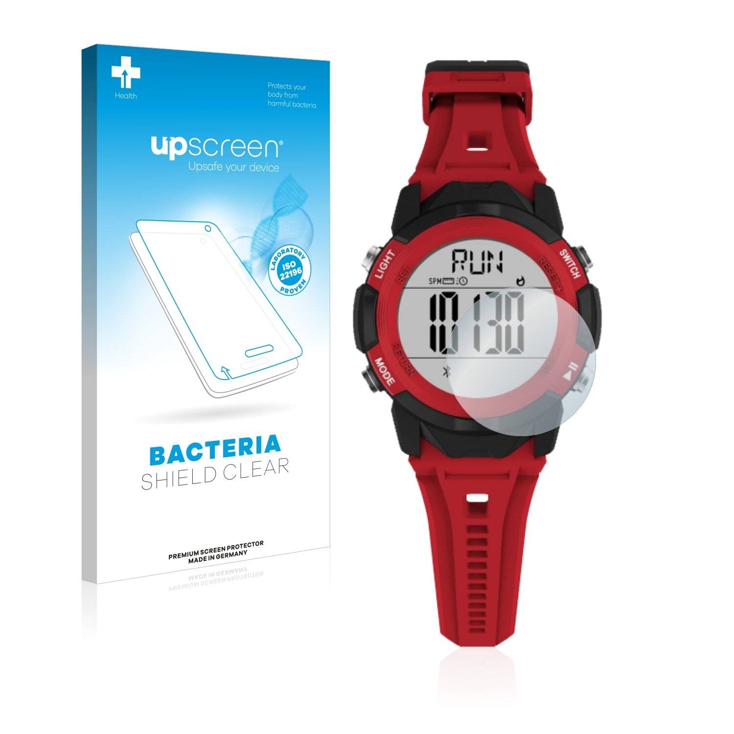 upscreen Bacteria Shield Clear Premium Antibakterielle Displayschutzfolie für Lenovo