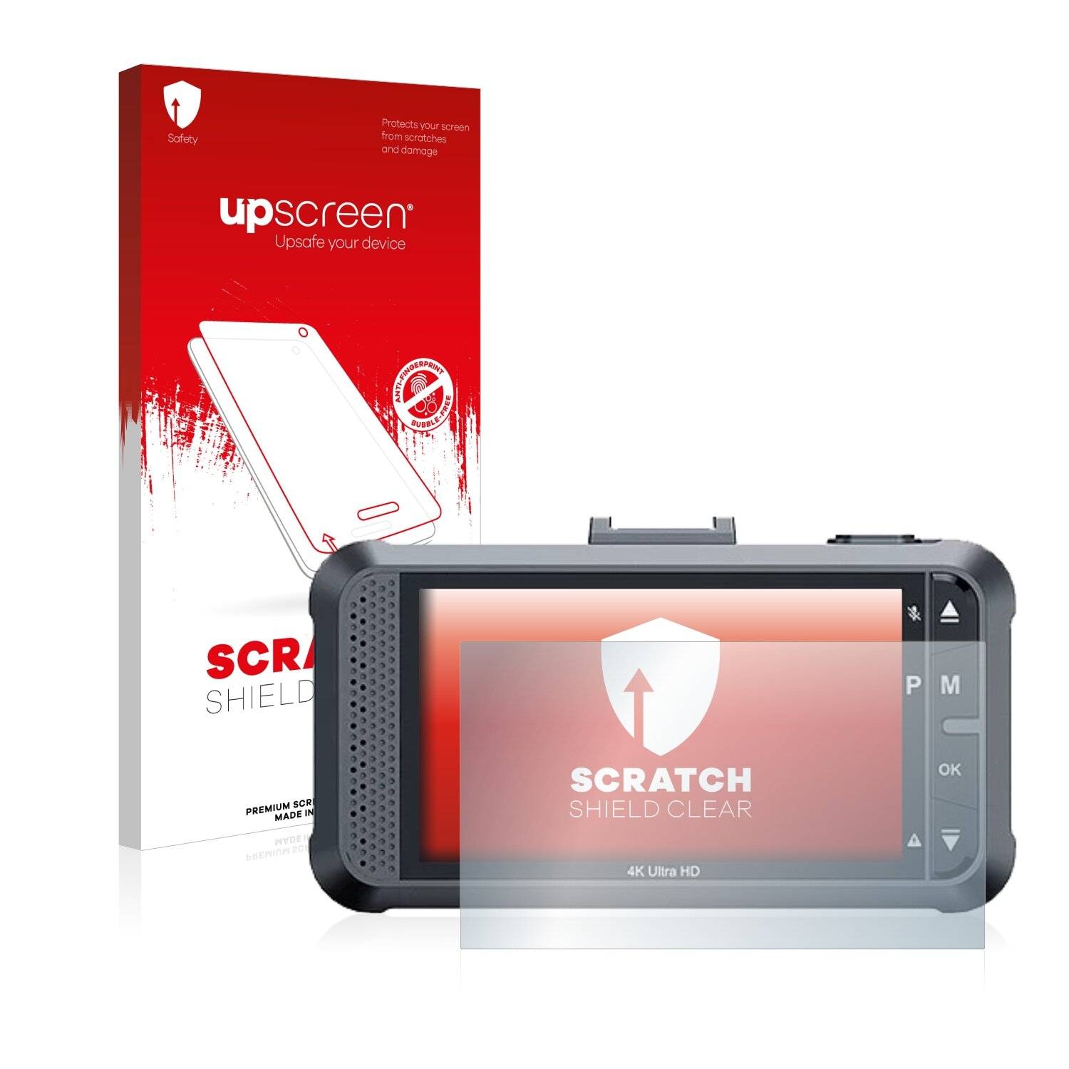 upscreen Scratch Shield Clear Premium Displayschutzfolie für Vantrue