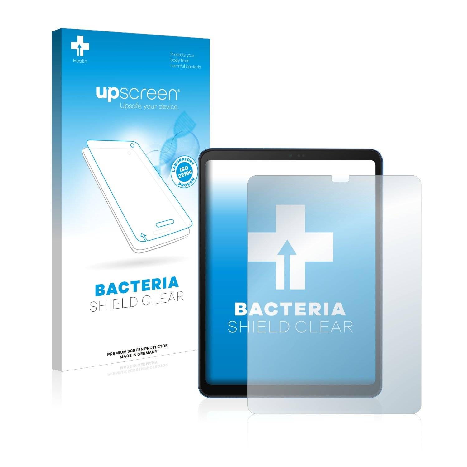 upscreen Bacteria Shield Clear Premium Antibakterielle Displayschutzfolie für TCL