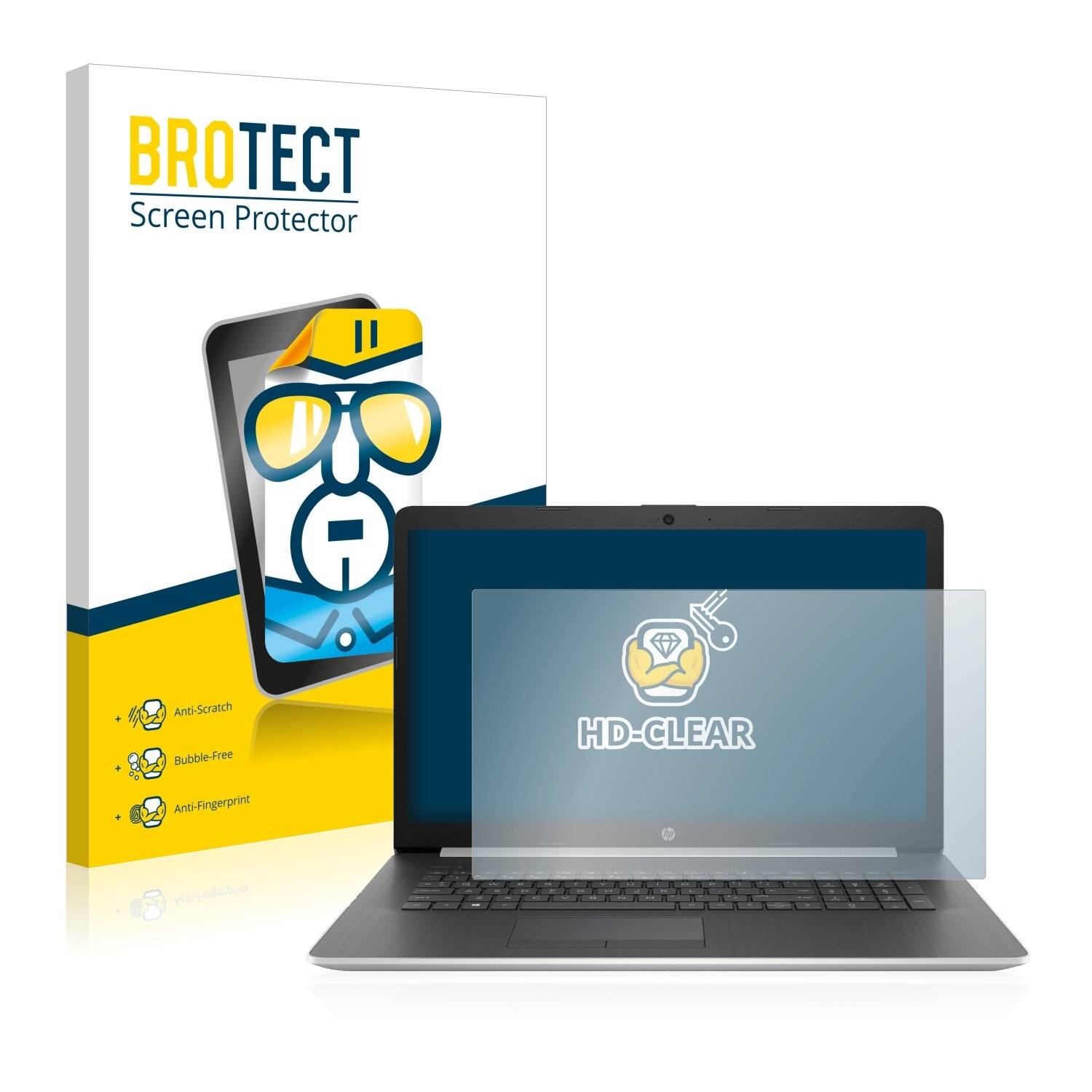BROTECT HD-Clear Displayschutzfolie für HP