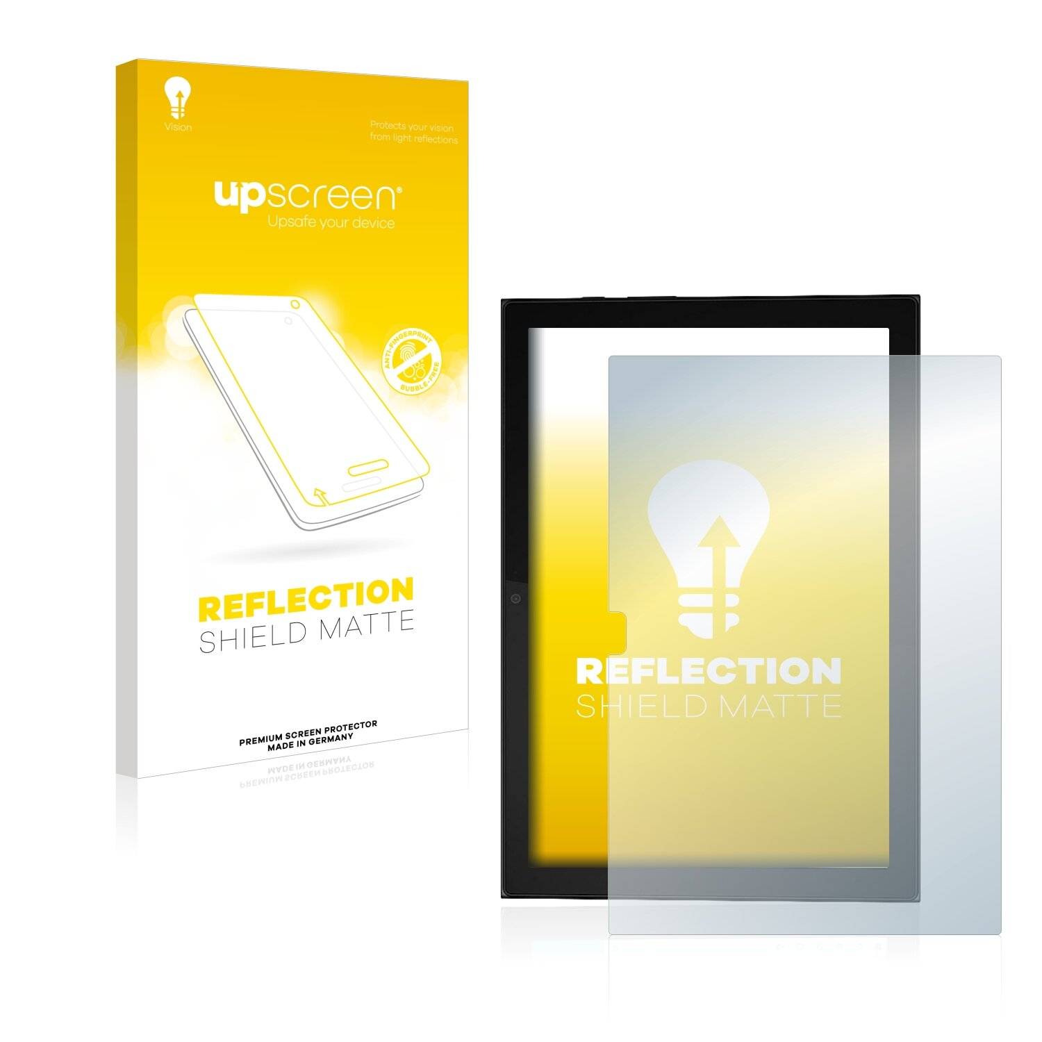 upscreen Reflection Shield Matte Premium Displayschutzfolie für Lenovo IdeaPad Duet