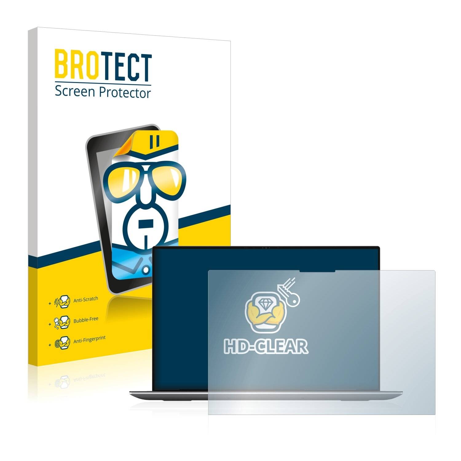 BROTECT HD-Clear Displayschutzfolie für Dell Mobile Precision