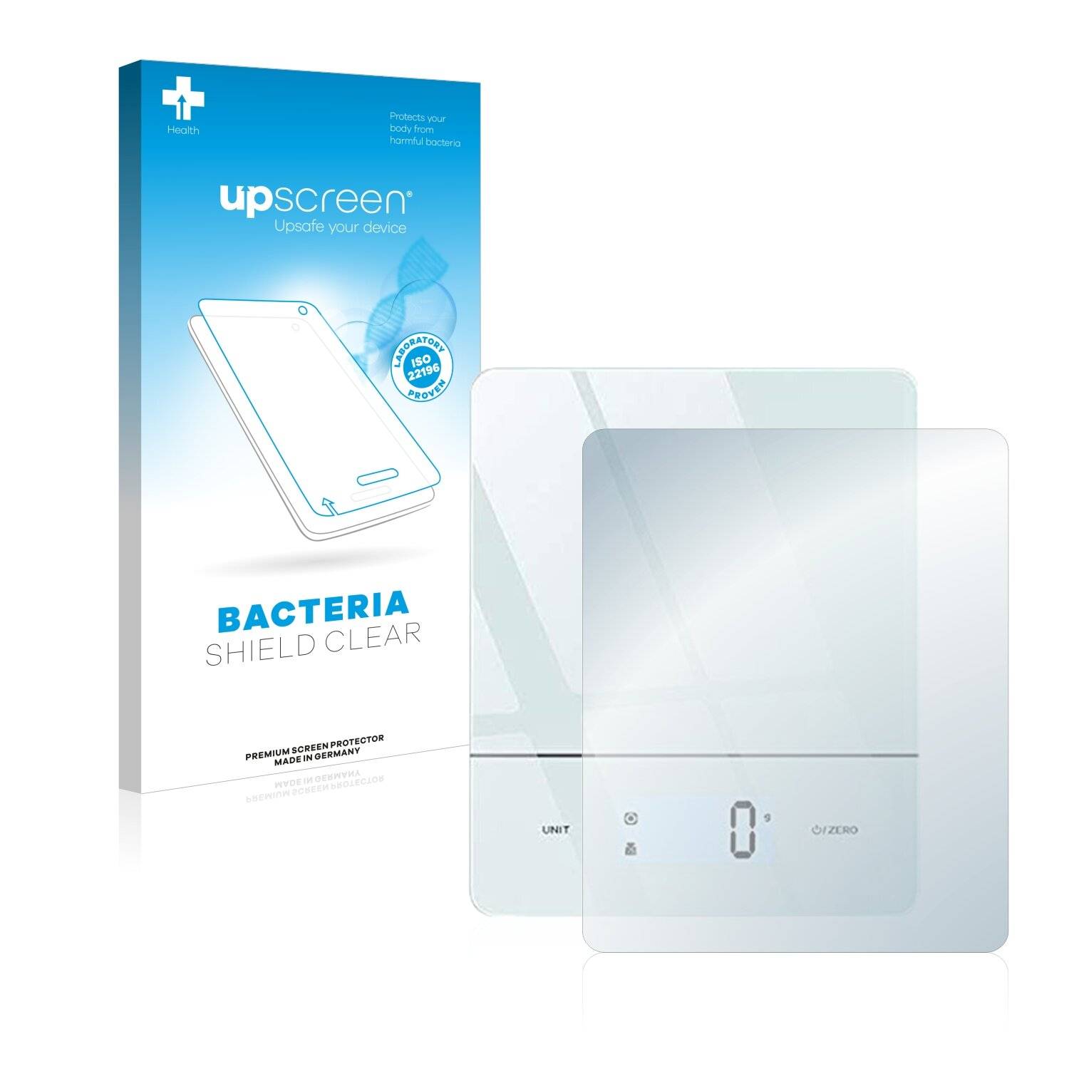 upscreen Bacteria Shield Clear Premium Antibakterielle Displayschutzfolie für Cocoda EK9130H