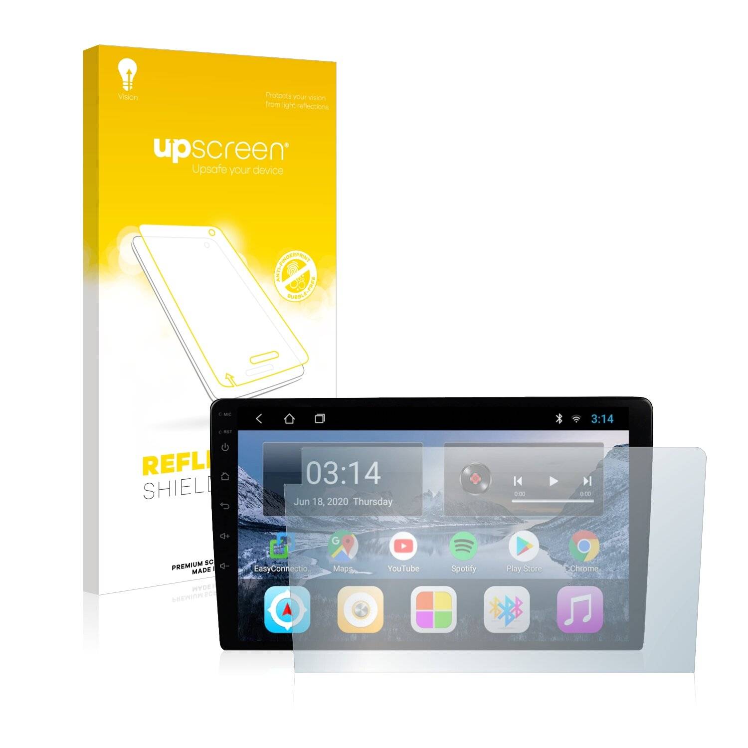 upscreen Reflection Shield Matte Premium Displayschutzfolie für Ekiy