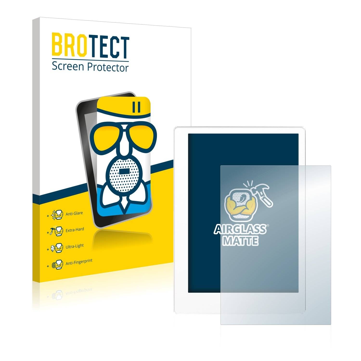 BROTECT AirGlass Matte Schutzglas Folie für Hanvon 9701 Smart