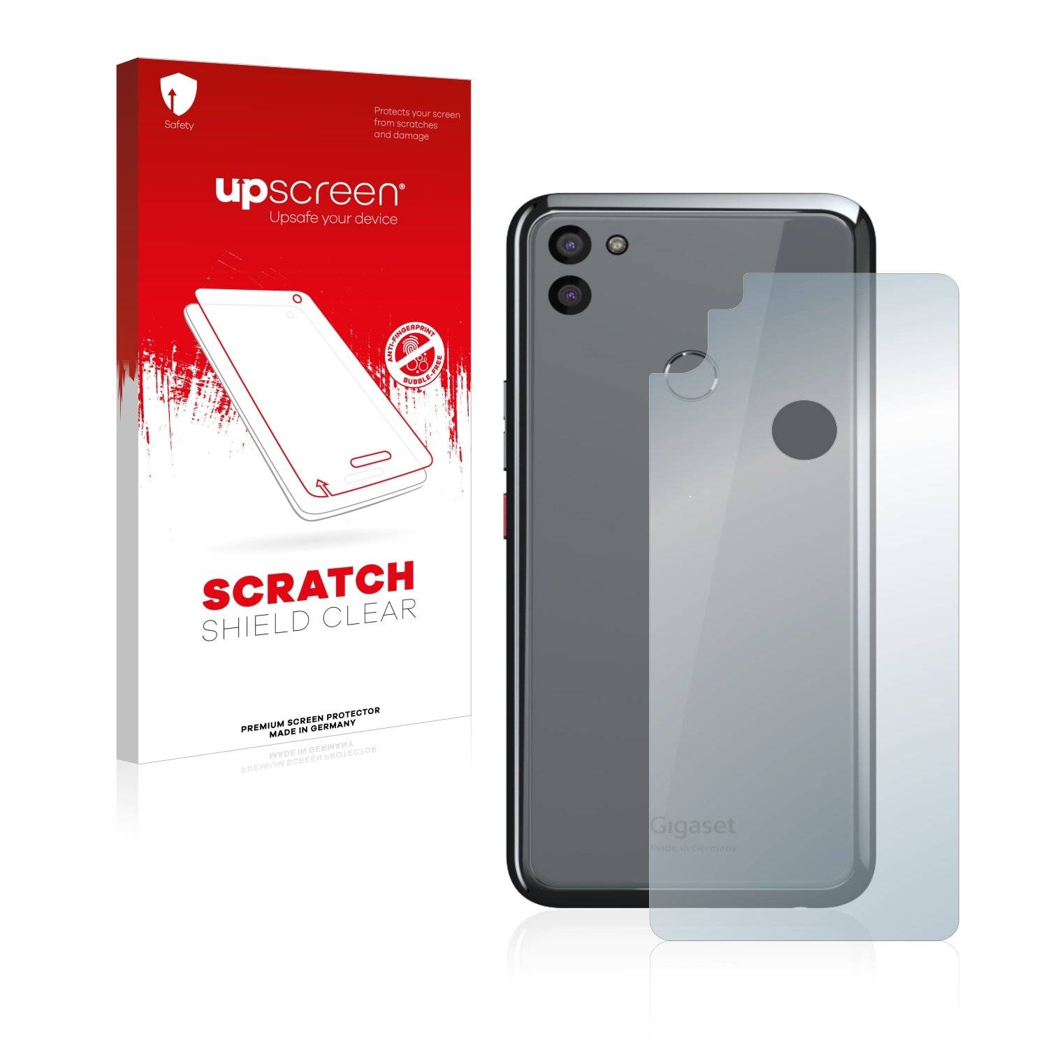 upscreen Scratch Shield Clear Premium Displayschutzfolie für Gigaset GS5