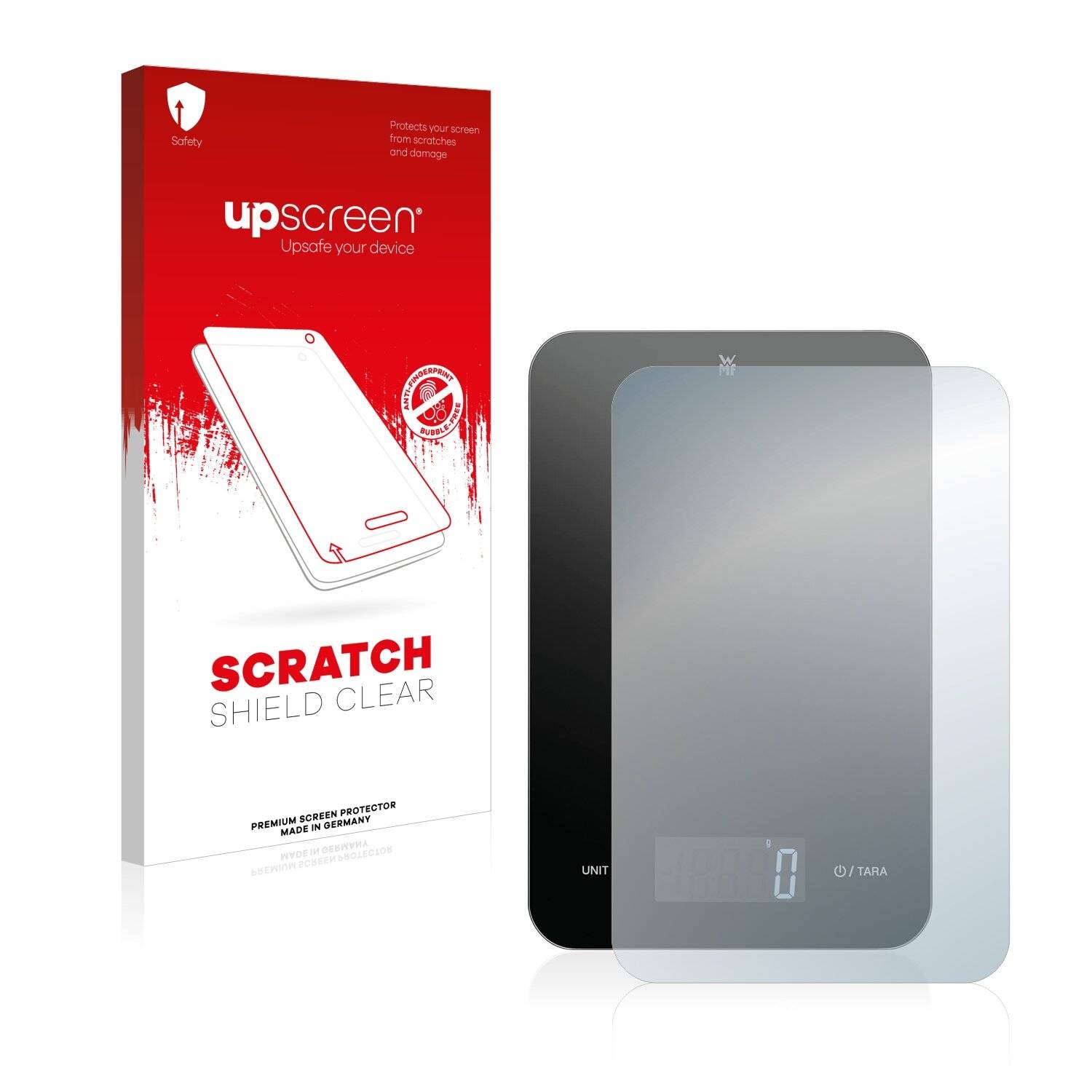 upscreen Scratch Shield Clear Premium Displayschutzfolie für WMF Digital kitchen