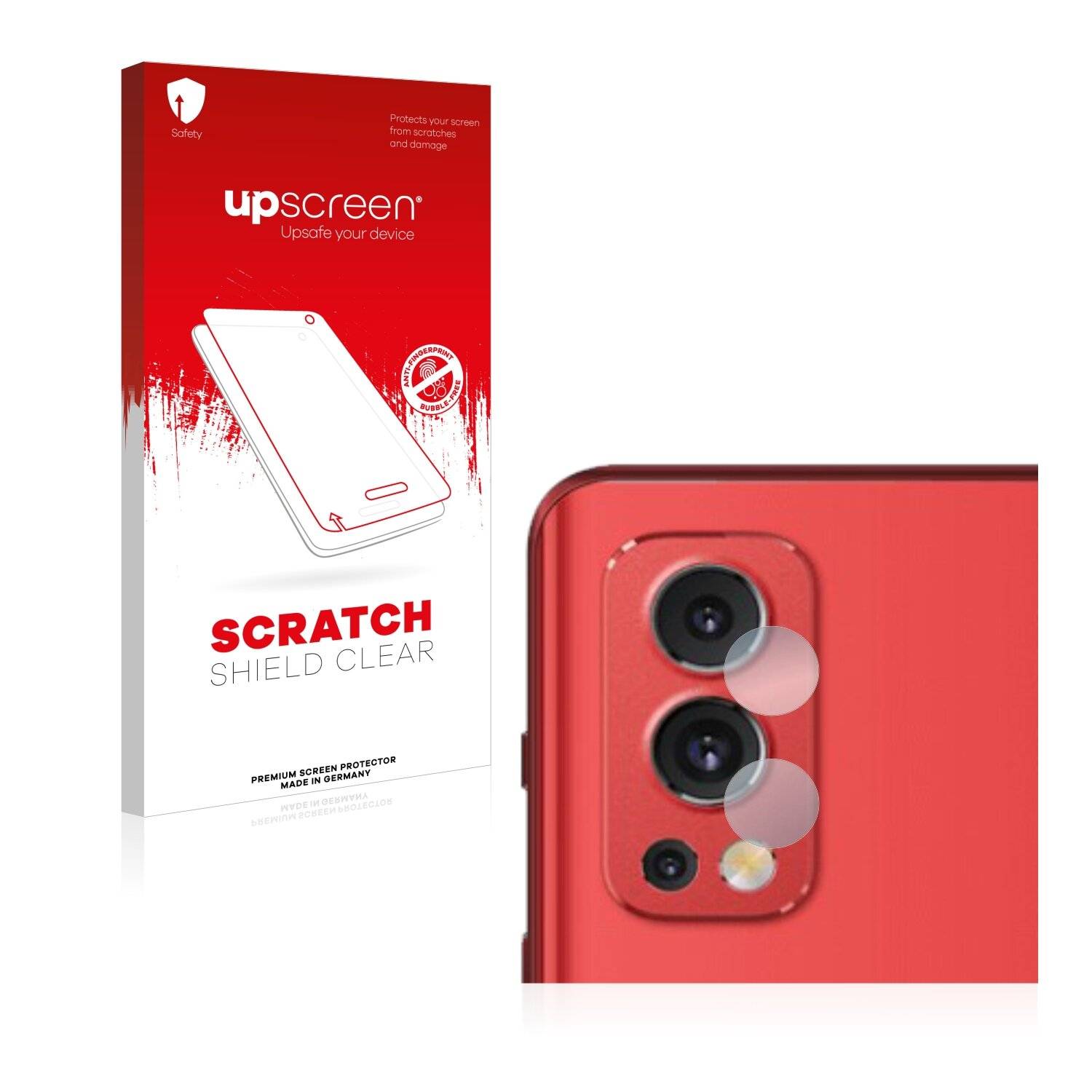 upscreen Scratch Shield Clear Premium Displayschutzfolie für OnePlus Nord 2 5G (NUR