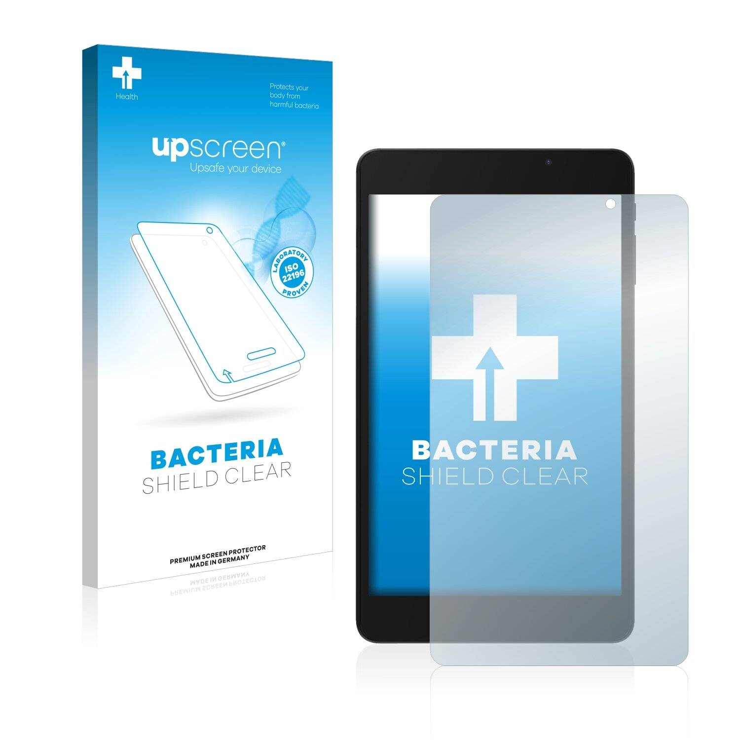 upscreen Bacteria Shield Clear Premium Antibakterielle Displayschutzfolie für Alldocube