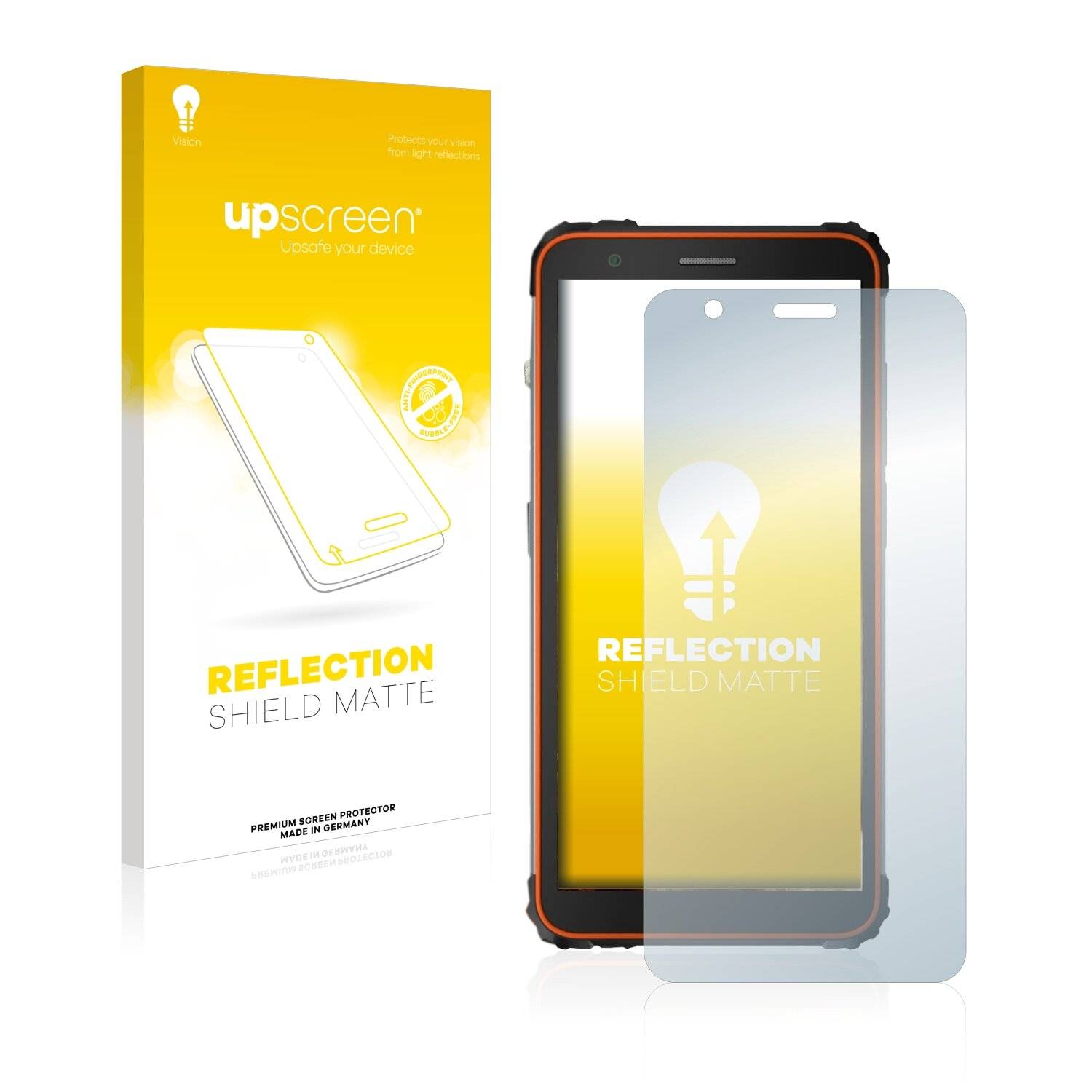upscreen Reflection Shield Matte Premium Displayschutzfolie für Blackview