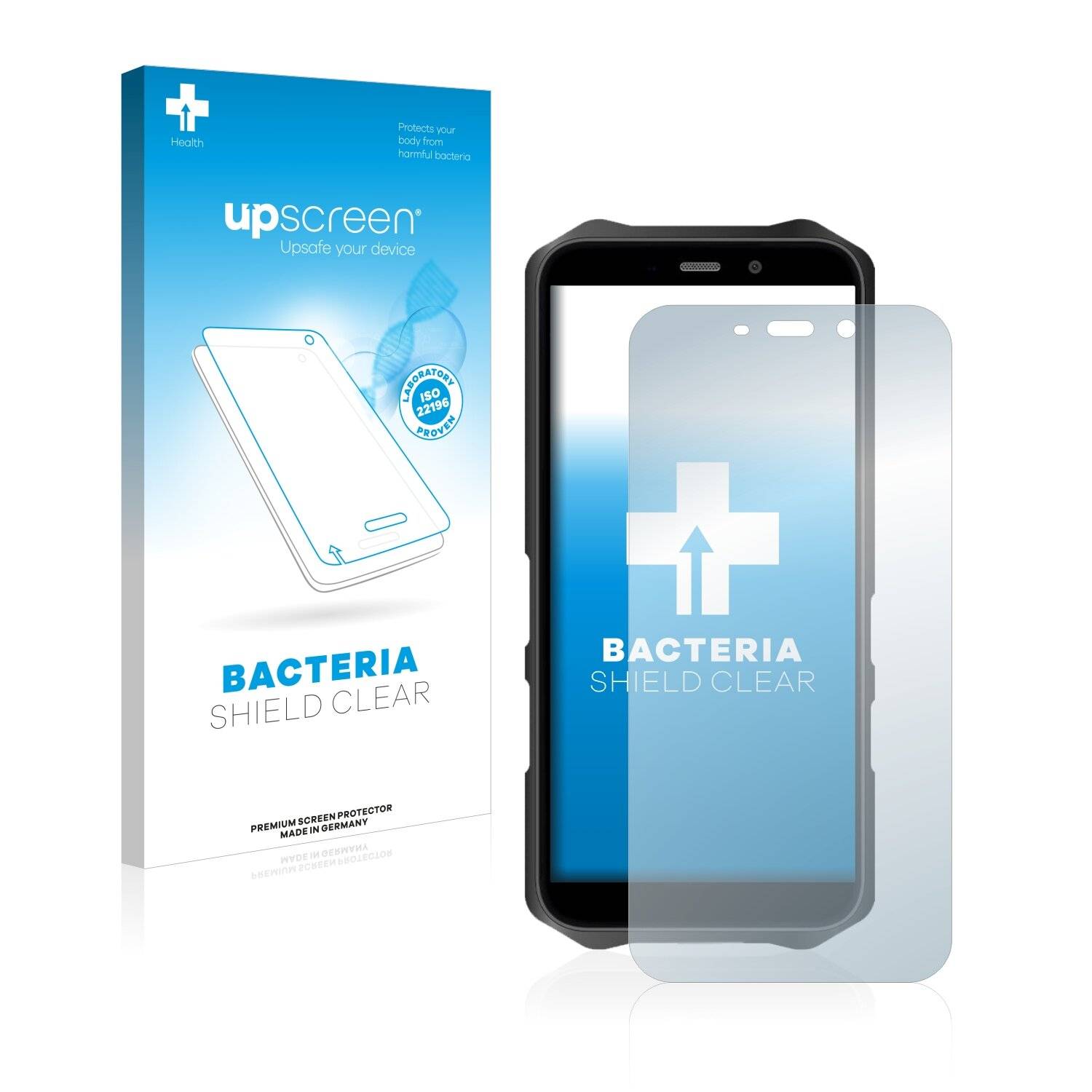 upscreen Bacteria Shield Clear Premium Antibakterielle Displayschutzfolie für Oukitel
