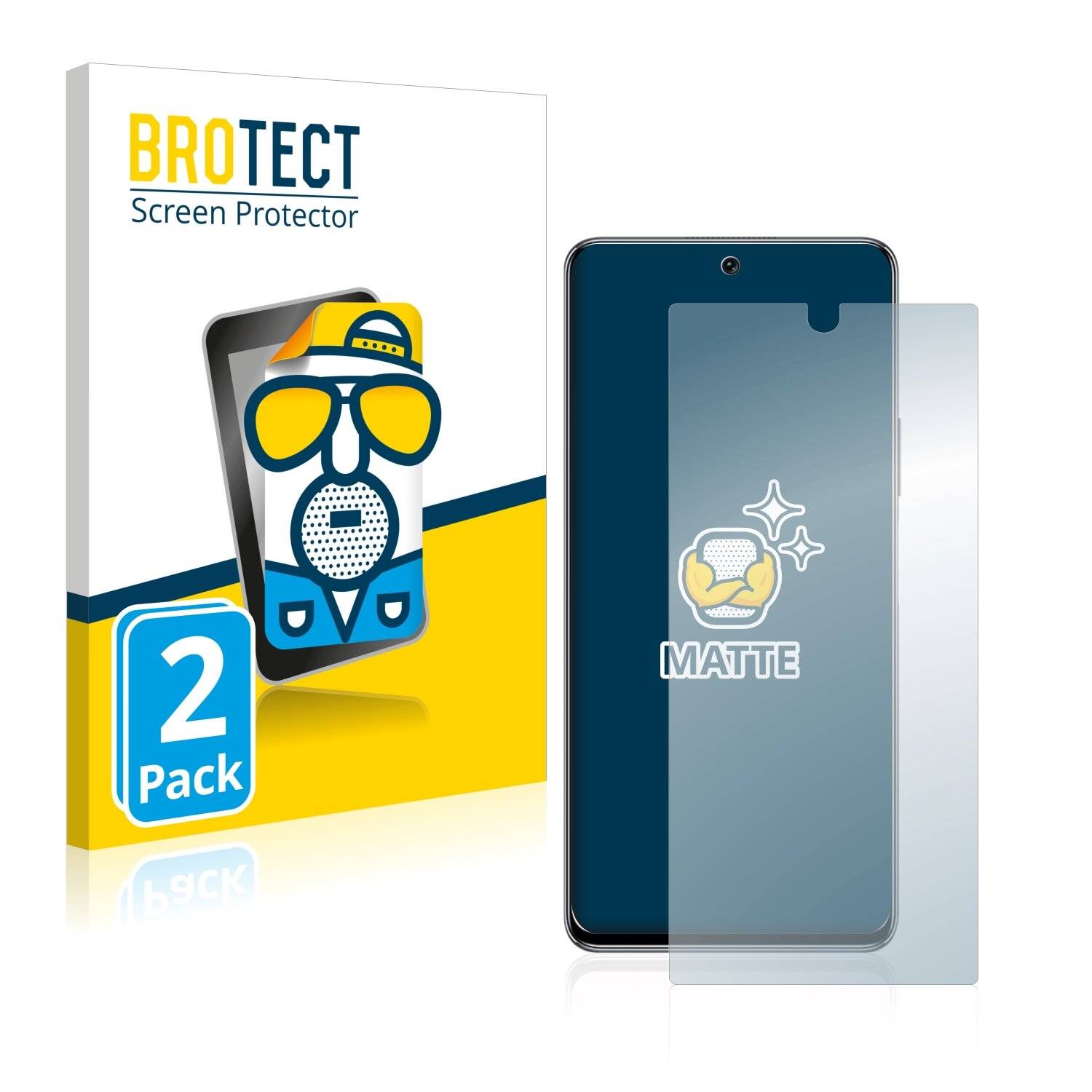 2x BROTECT Matte Displayschutzfolie für Honor 50 SE - Entspiegelt,