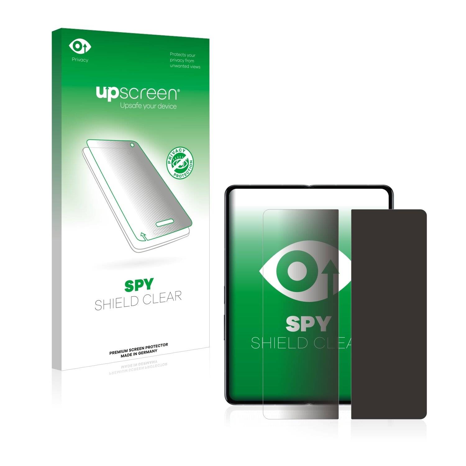 upscreen Spy Shield Clear Premium Blickschutzfolie für Xiaomi Mi Mix Fold (Inneres