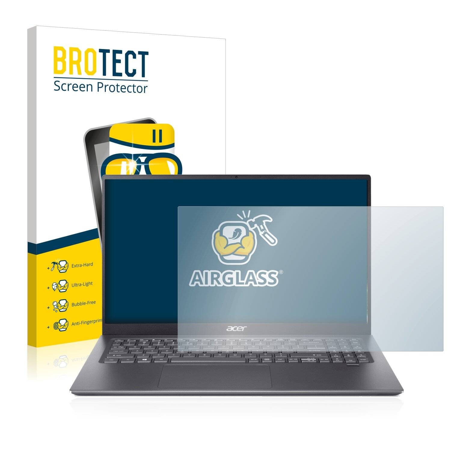 BROTECT AirGlass Schutzglas Folie für Acer Swift 3