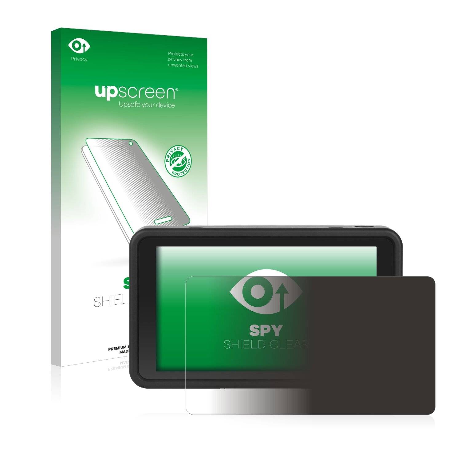 upscreen Spy Shield Clear Premium Blickschutzfolie für Desview R5