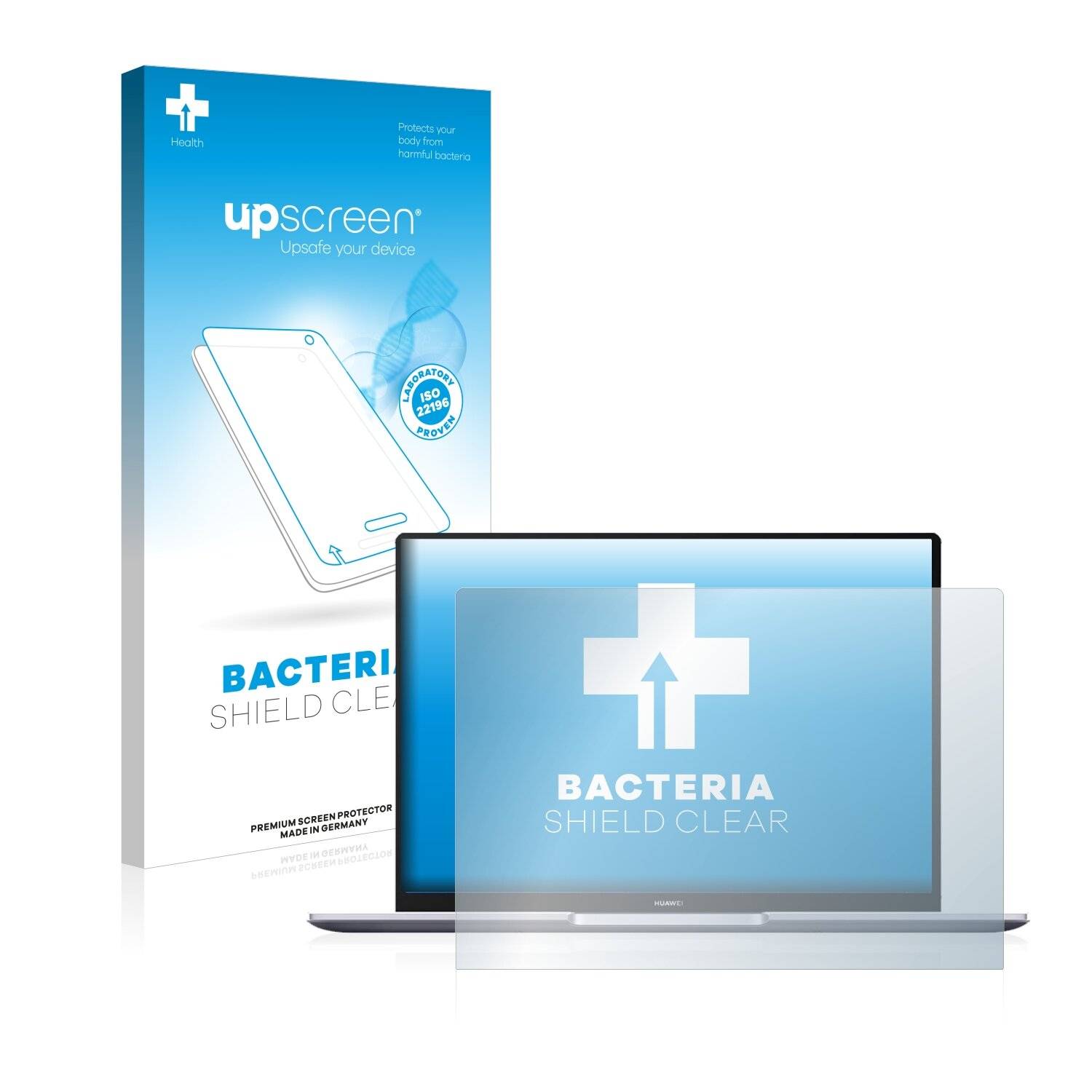upscreen Bacteria Shield Clear Premium Antibakterielle Displayschutzfolie für Huawei