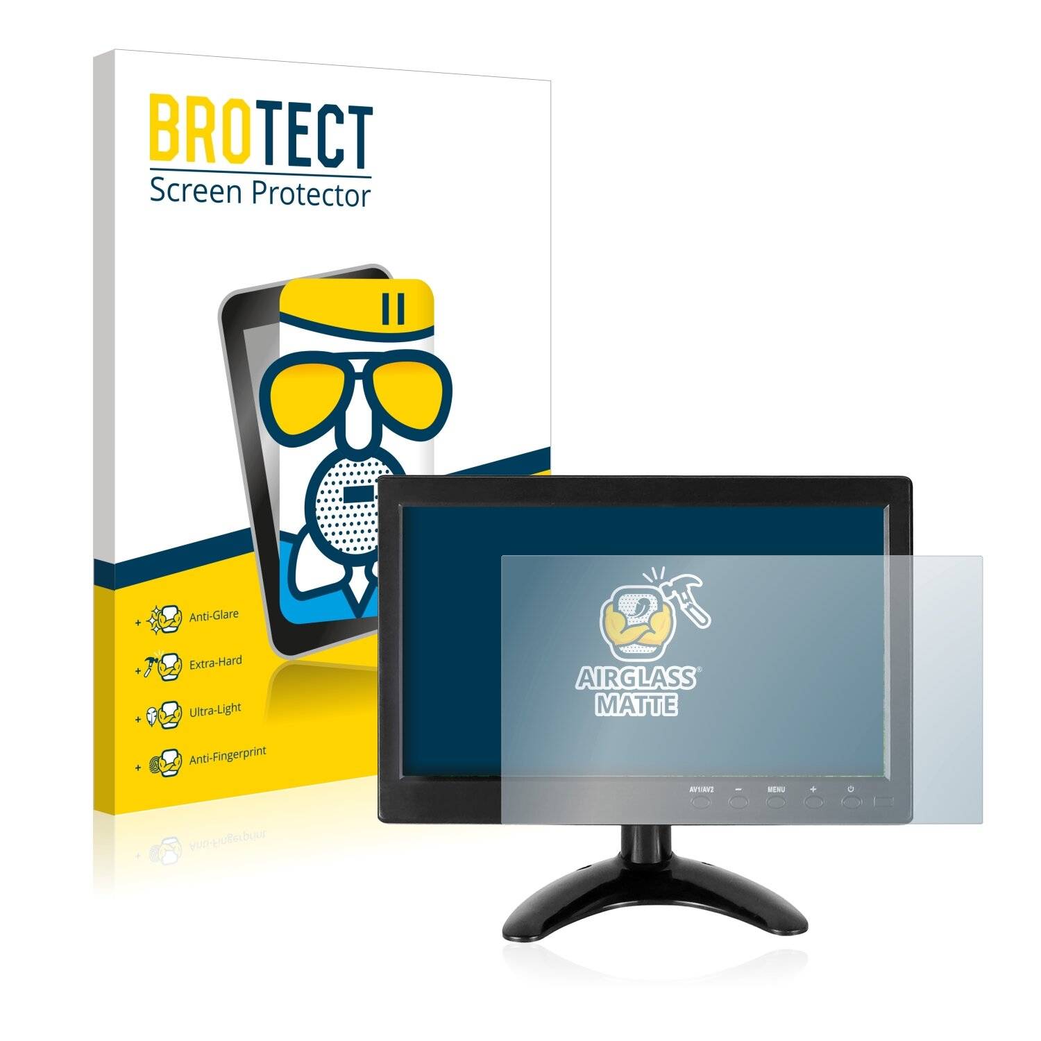 BROTECT AirGlass Matte Schutzglas Folie für Wholev LCD Display
