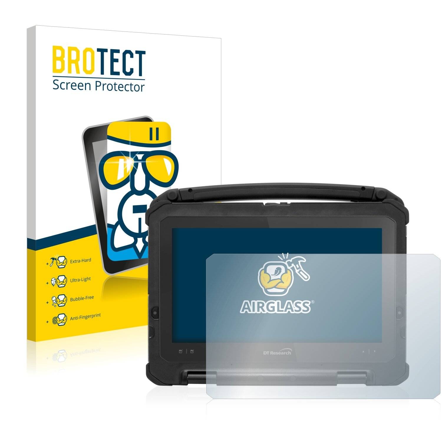 BROTECT AirGlass Schutzglas Folie für DT Research