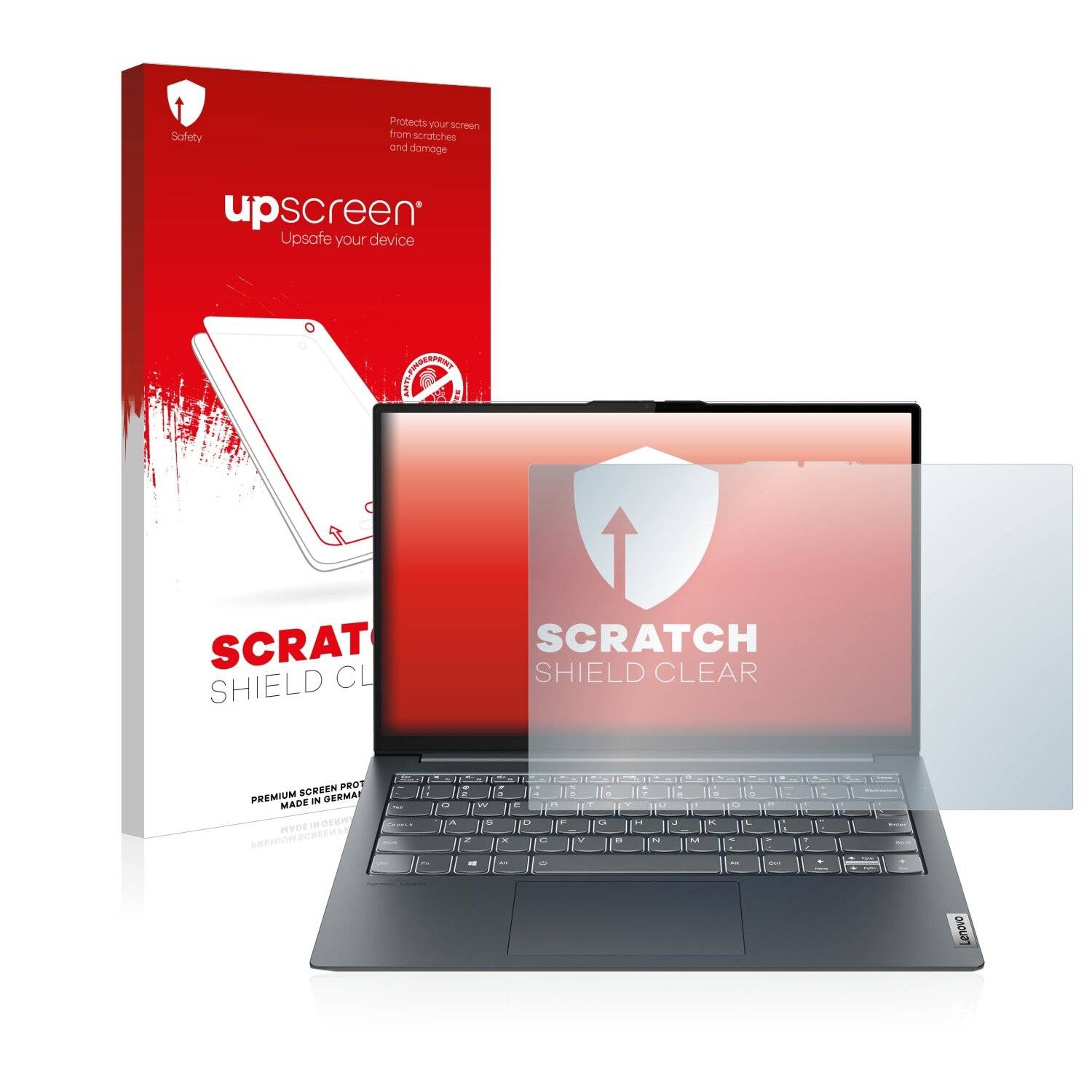 upscreen Scratch Shield Clear Premium Displayschutzfolie für Lenovo ThinkBook 13x