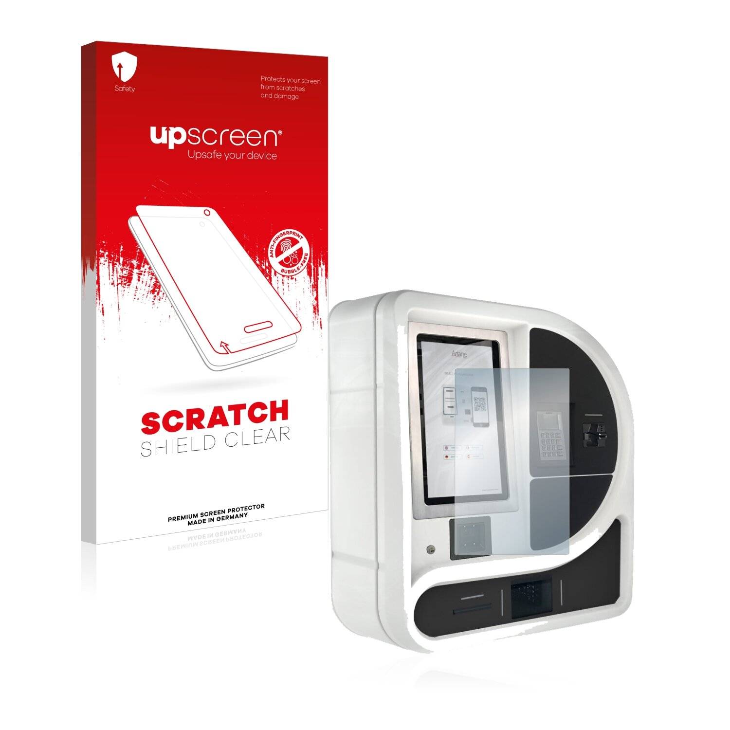 upscreen Scratch Shield Clear Premium Displayschutzfolie für Ariane Systems Duo 1800