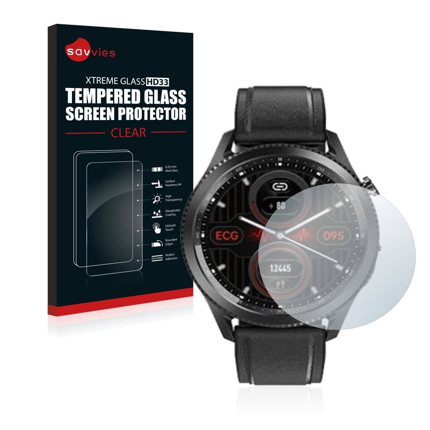 Savvies HD33 Clear Schutzglas für North Edge