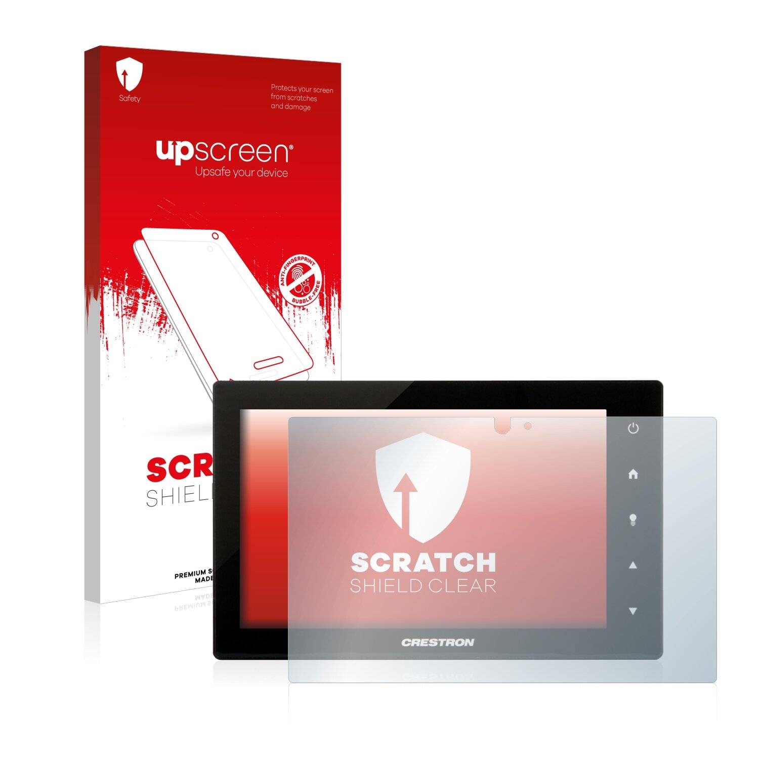 upscreen Scratch Shield Clear Premium Displayschutzfolie für Crestron