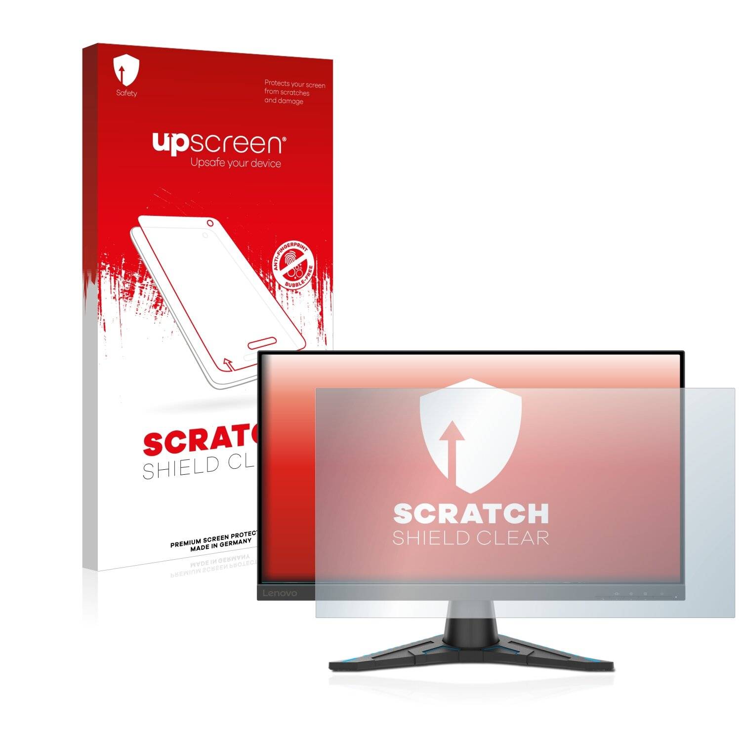 upscreen Scratch Shield Clear Premium Displayschutzfolie für Lenovo
