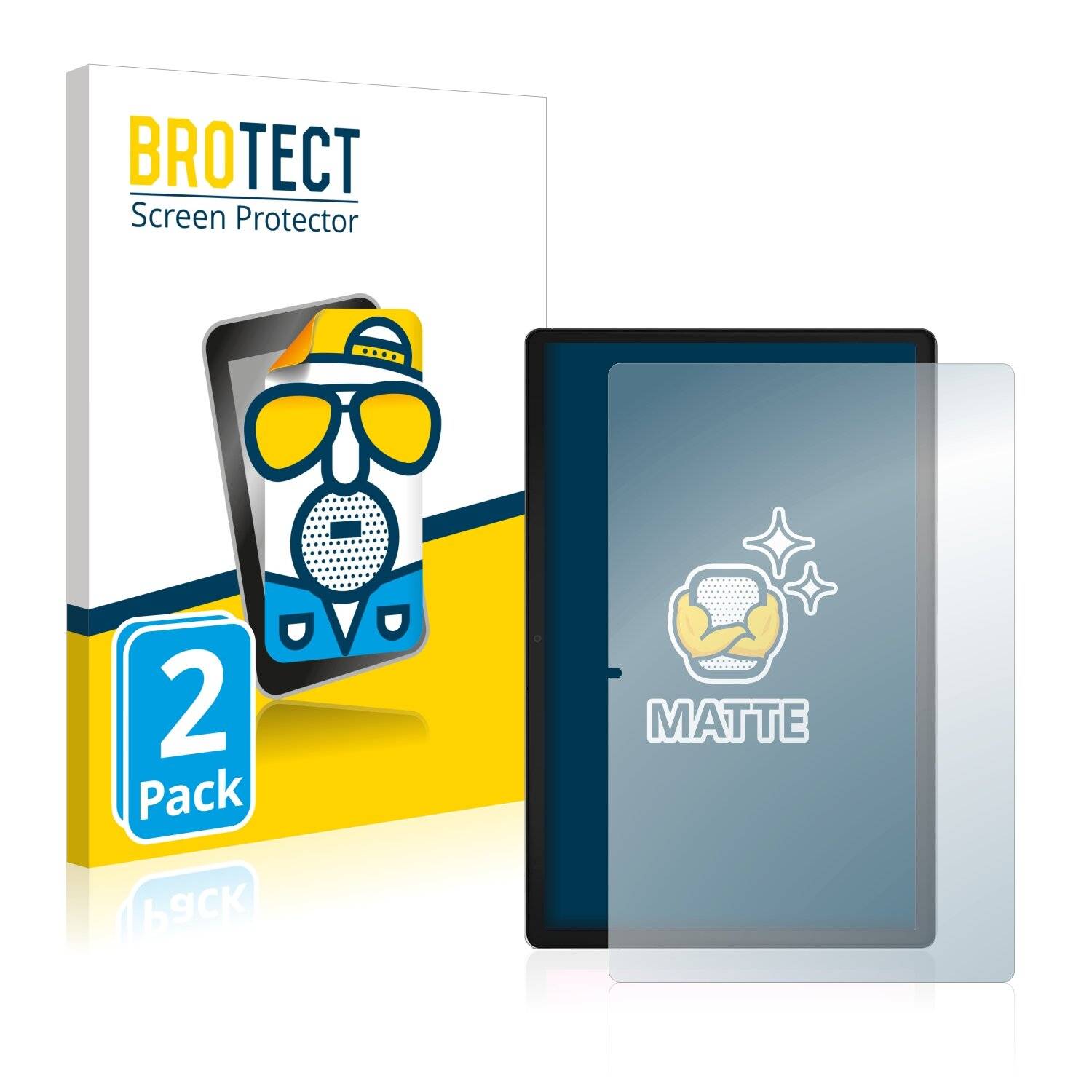 2x BROTECT Matte Displayschutzfolie für Jumper Ezpad M10 - Entspiegelt,
