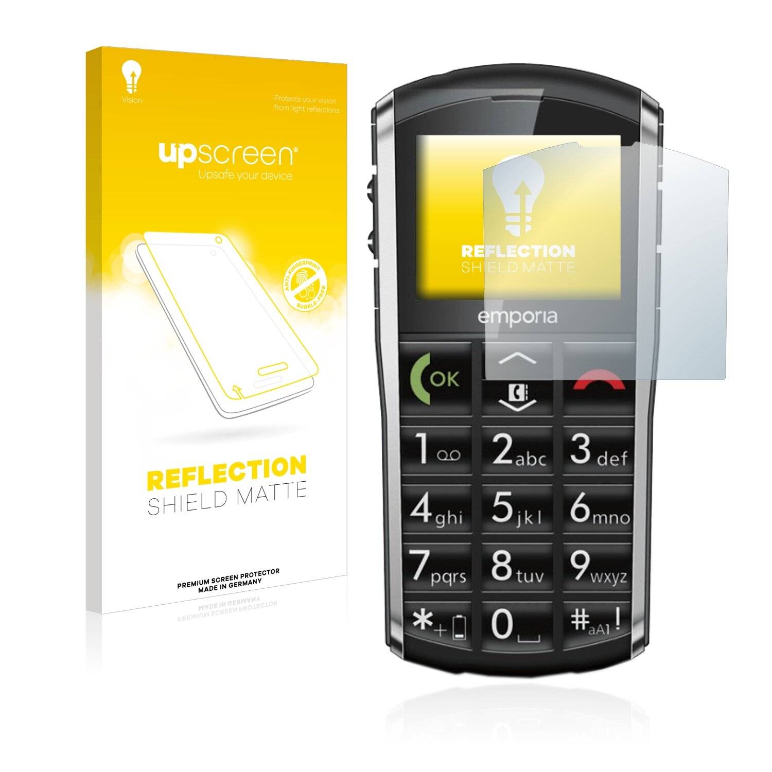 upscreen Reflection Shield Matte Premium Displayschutzfolie für Emporia