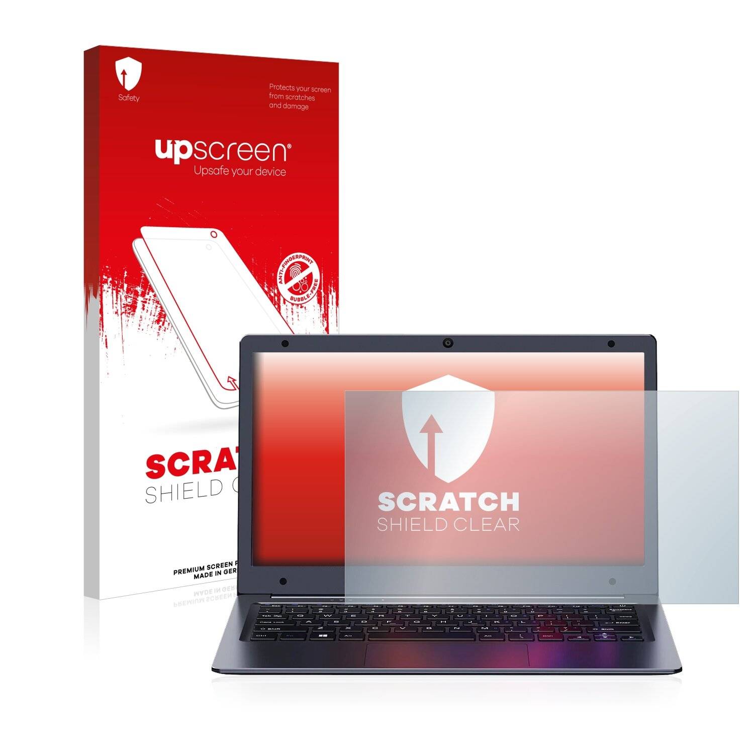 upscreen Scratch Shield Clear Premium Displayschutzfolie für Chuwi HeroBook