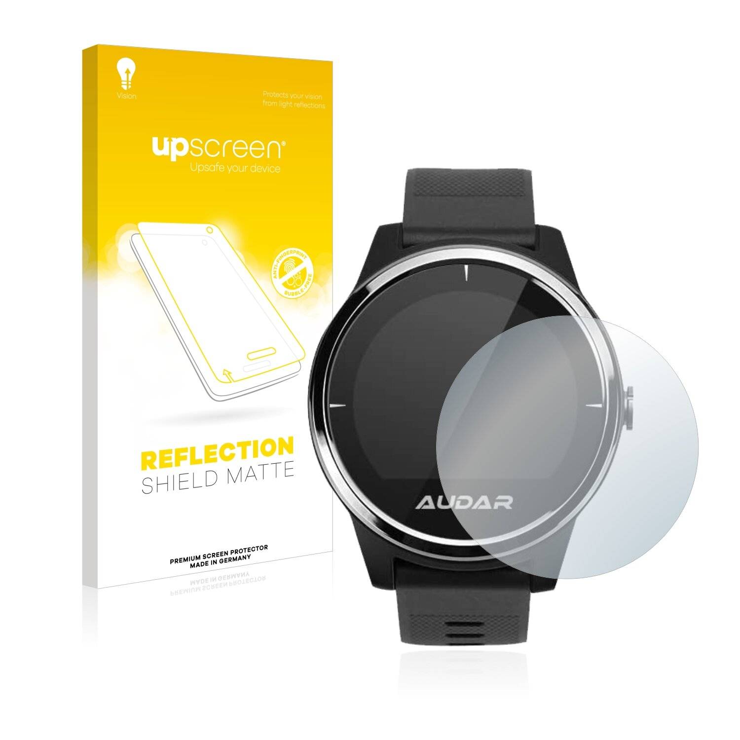 upscreen Reflection Shield Matte Premium Displayschutzfolie für August Audar