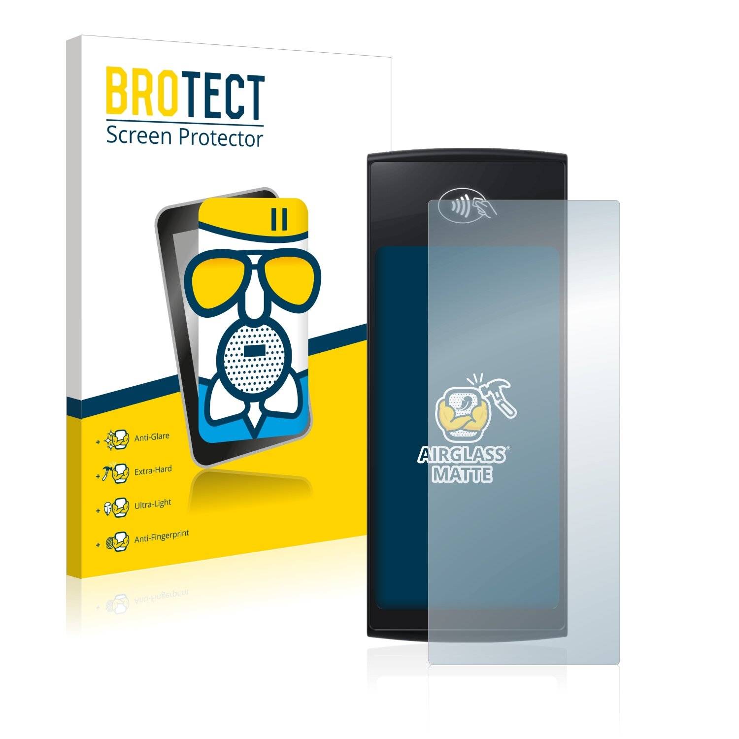 BROTECT AirGlass Matte Schutzglas Folie für enfore