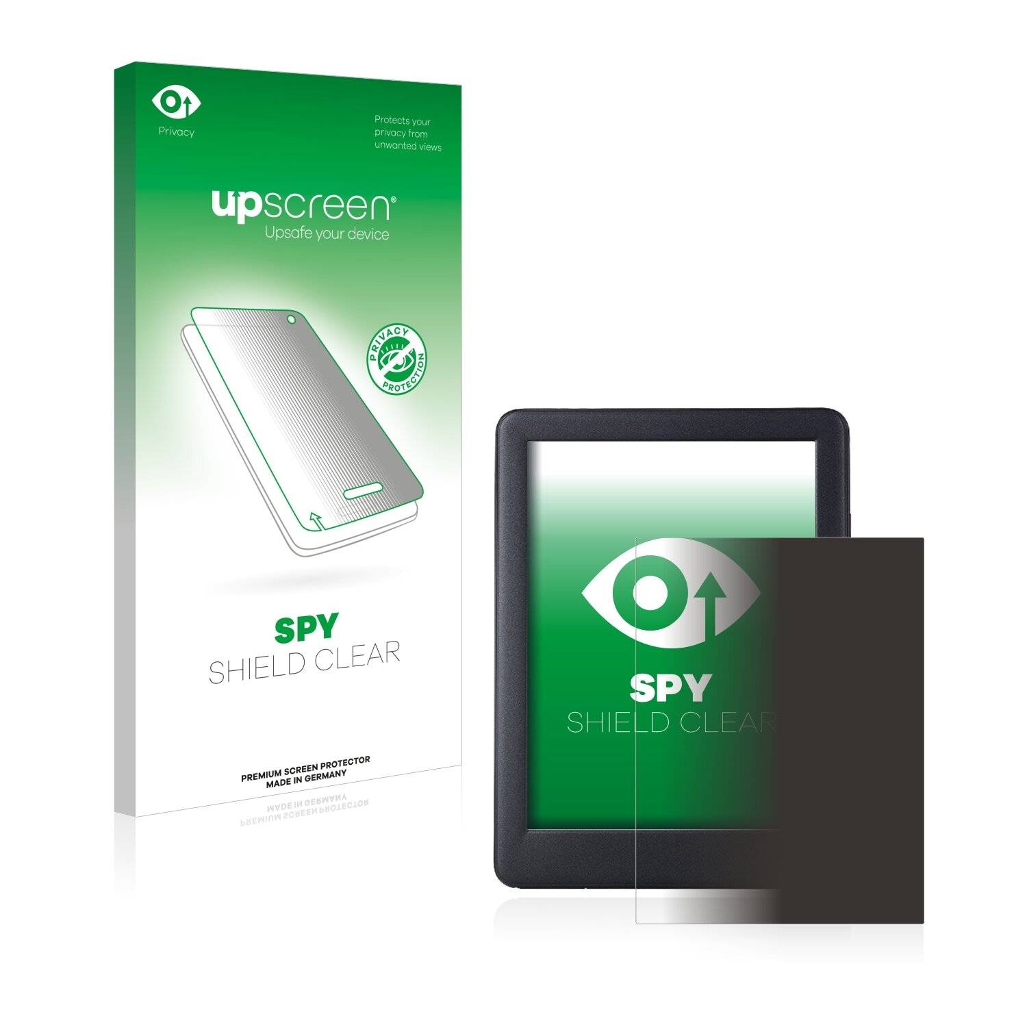 upscreen Spy Shield Clear Premium Blickschutzfolie für Boyue Likebook