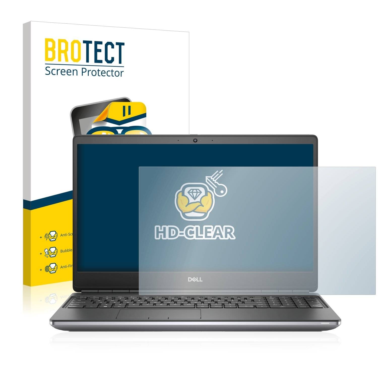 BROTECT HD-Clear Displayschutzfolie für Dell Mobile Precision
