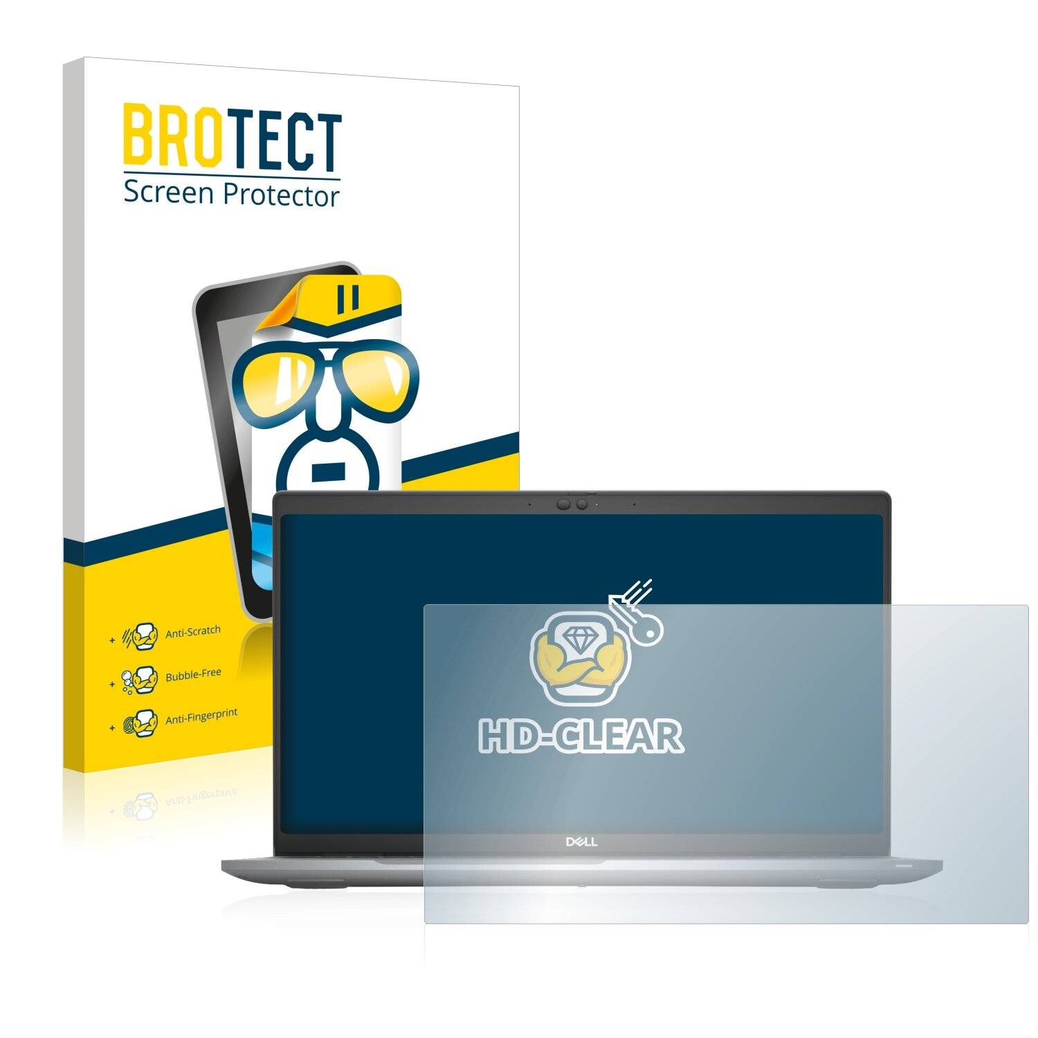 BROTECT HD-Clear Displayschutzfolie für Dell Latitude