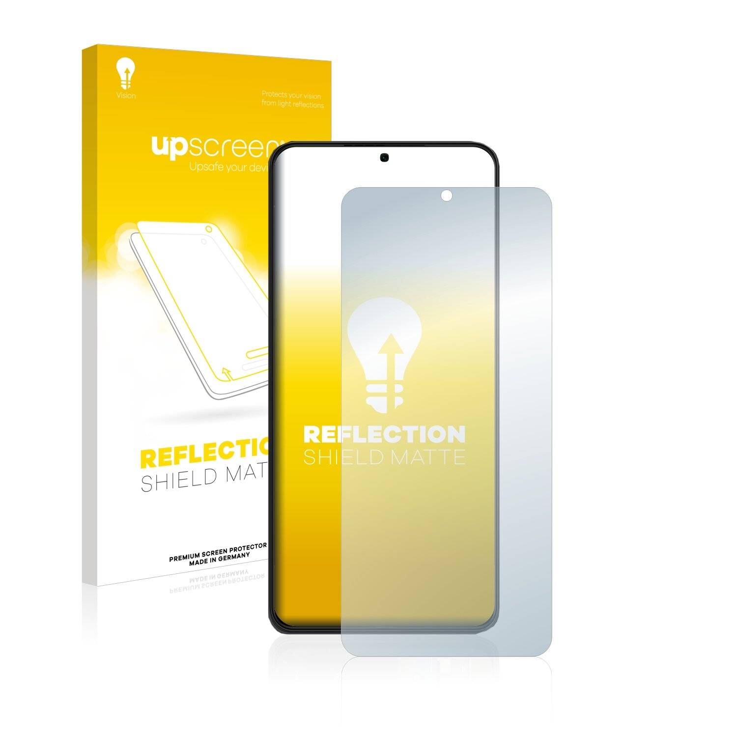 upscreen Reflection Shield Matte Premium Displayschutzfolie für Xiaomi Redmi K40 Pro