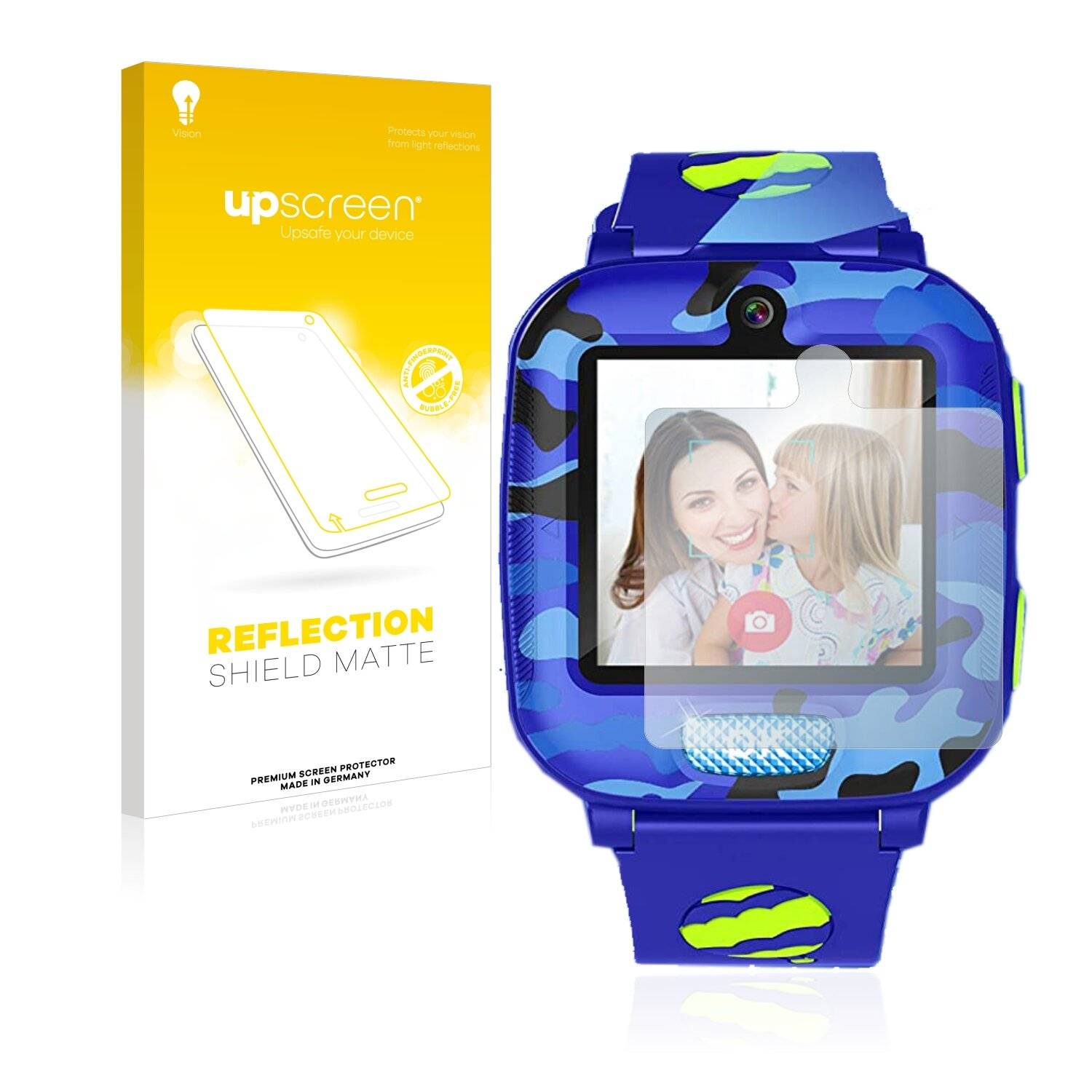 upscreen Reflection Shield Matte Premium Displayschutzfolie für Fitonme Kids