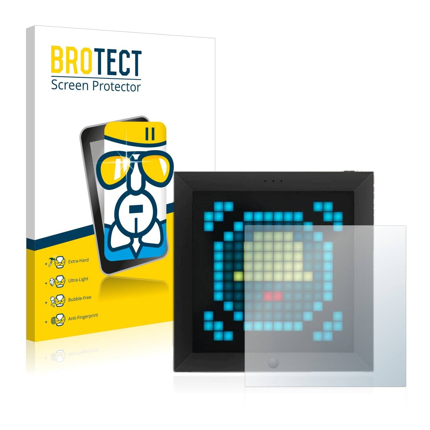 BROTECT AirGlass Schutzglas Folie für Divoom